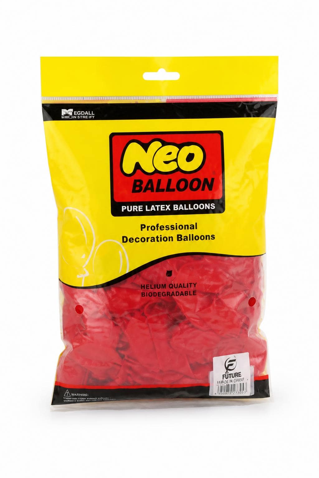06b6bb36-bb06-408e-a1cb-423782b94924.jpg كيس بوالين NEO لاتكس أحمر 50 بالون - موديل 8088133 - الصورة 1