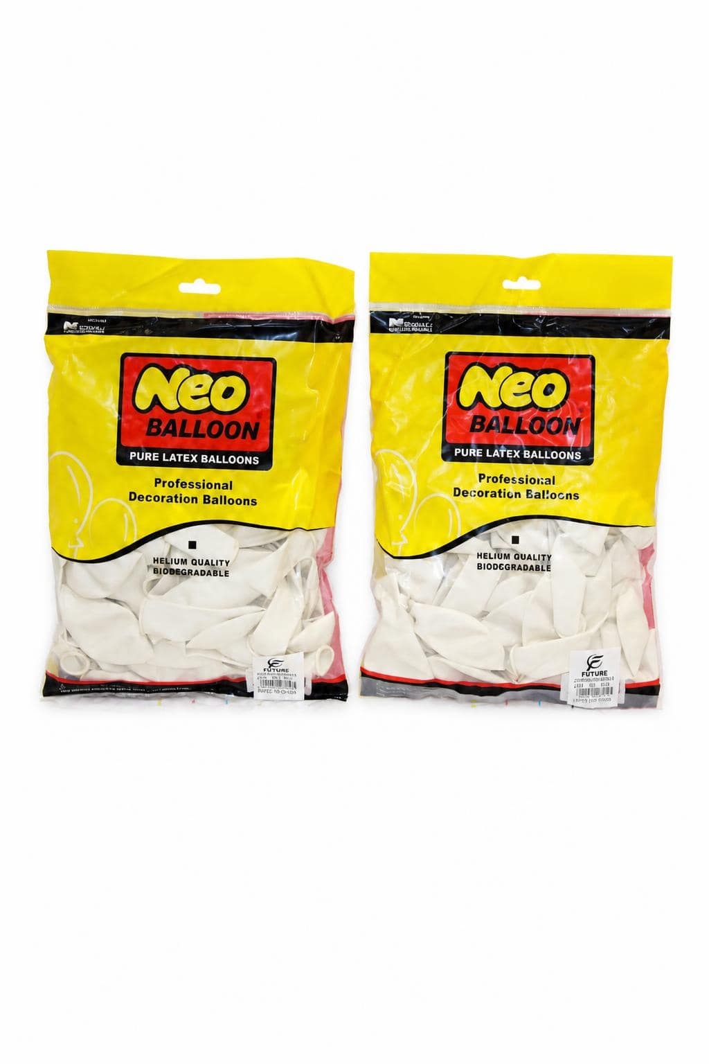 3211817f-244f-4845-b4fb-35aee7d54c43.jpg كيس بوالين بيضاء Neo Balloon لاتكس 50 بالون - 16720 - الصورة 1