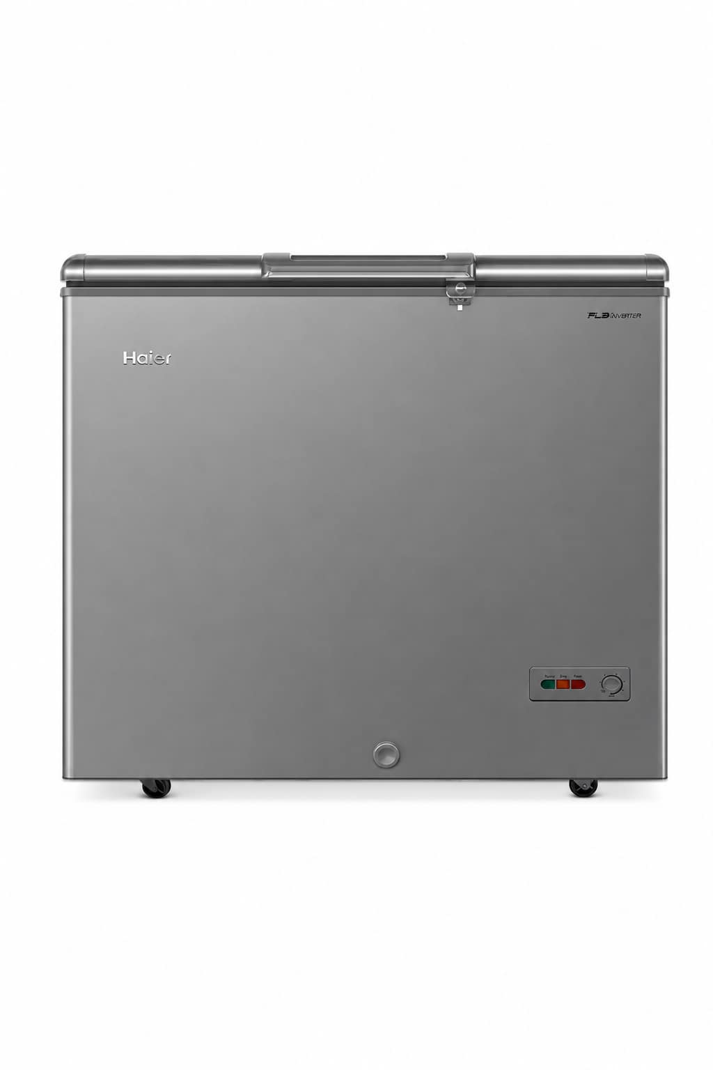 1709a29f-e961-438f-957c-b92ae551b6ba.png فريزر صندوقي Haier بسعة 301L وتقنية Inverter - HCF-368VSR - الصورة 1