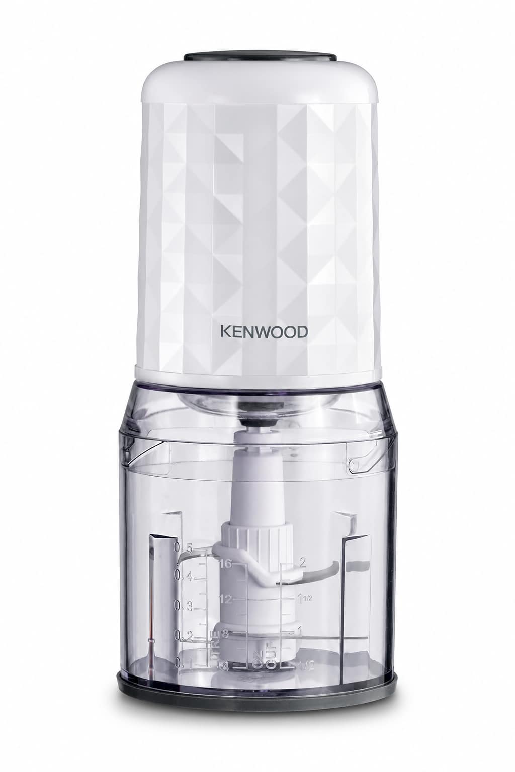 34799e5a-6650-4761-982f-6dafa0ff8c55.png فرامة طعام كهربائية Kenwood بقدرة 400 واط وسعة 0.5 لتر - CHP 40.000 WH - الصورة 1