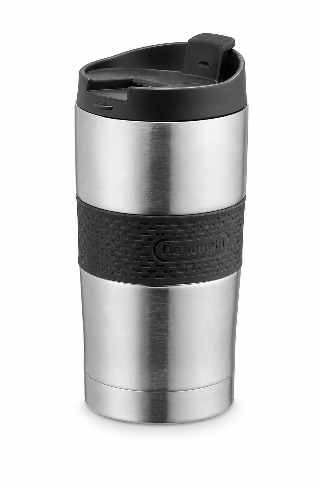 3cfa0b93-80f8-4082-adc9-9aa7f8cf4fac.png كوب سفر حراري De'Longhi DLSC074 من الستانلس ستيل بجدار مزدوج وسعة 235 مل - الصورة 1