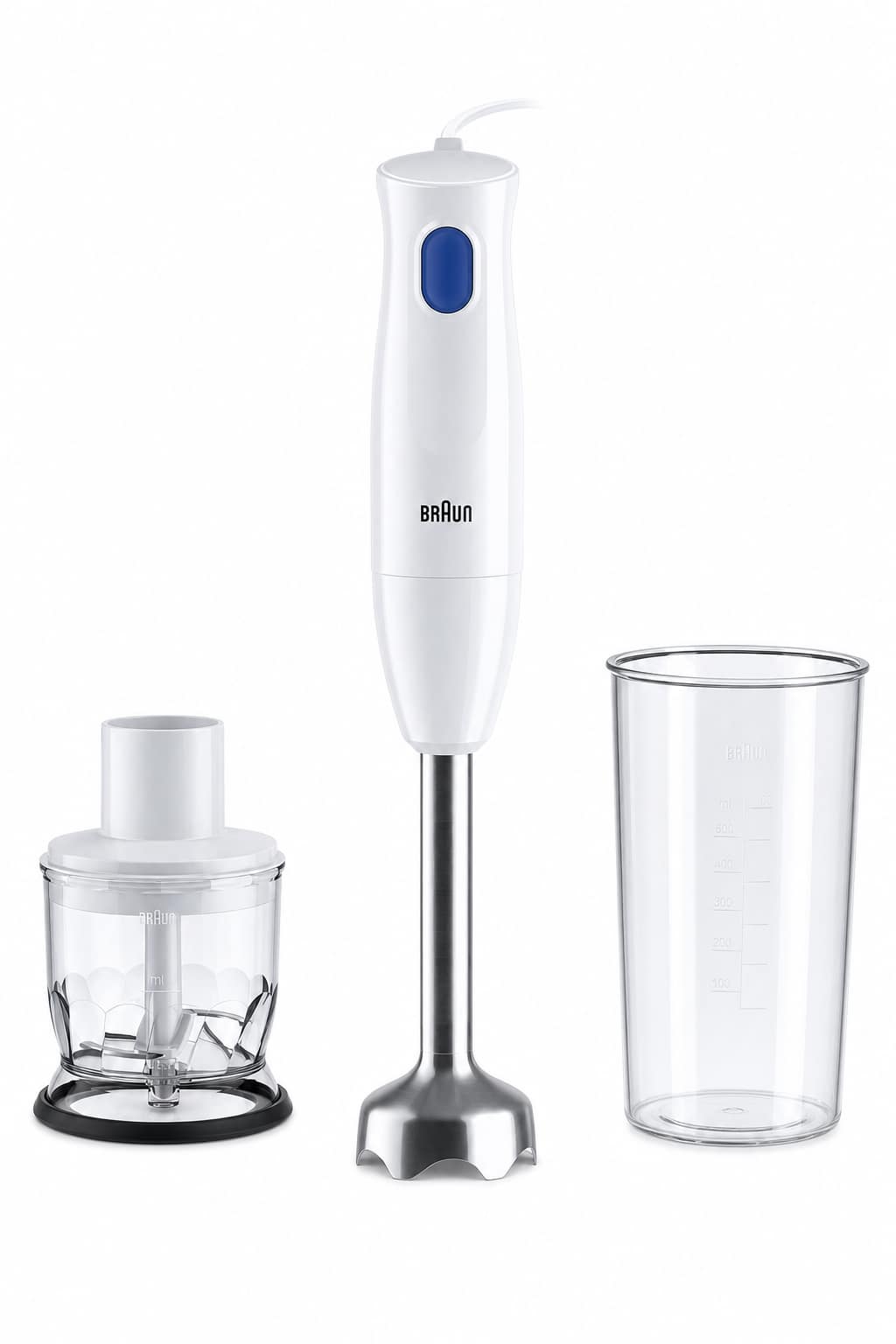 46b552ba-ec7e-4a7d-ba7f-9f7954b6f885.png خلاط يدوي Braun MultiQuick 1 بقدرة 450W مع EasyTwist وملحقات MQ10.201MWH - الصورة 1