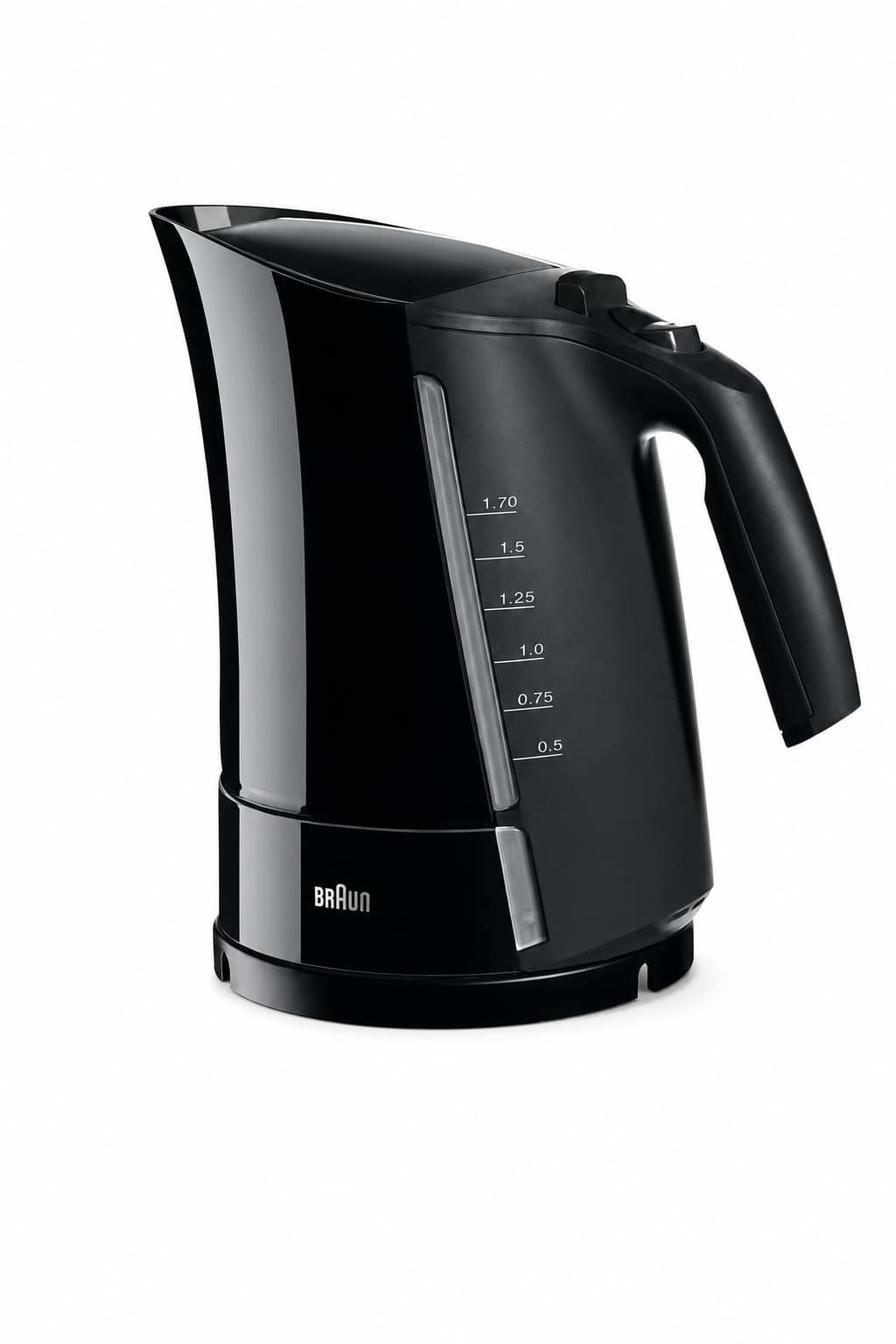 5dc18a6e-8b4c-451f-8740-450105e76b7e.png غلاية ماء كهربائية Braun WK300BK بسعة 1.7L ونظام RapidBoil - لون Onyx - الصورة 1