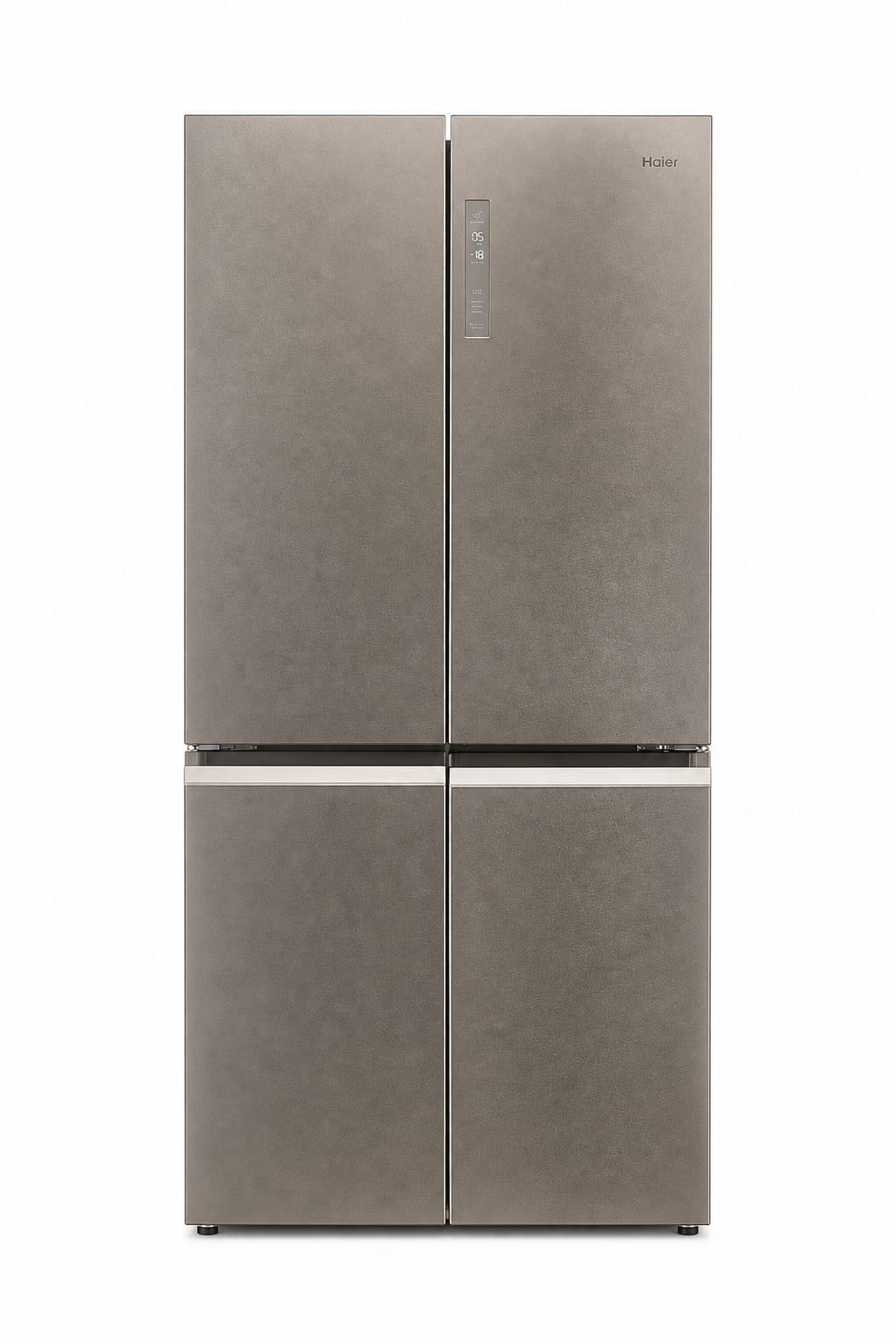 680bdab6-1aa1-48c8-b31b-04e2a6f2f9c8.png ثلاجة Haier بأربعة أبواب French Door وسعة إجمالية 700L بتقنية Total No Frost - موديل HRF-700TS - الصورة 1
