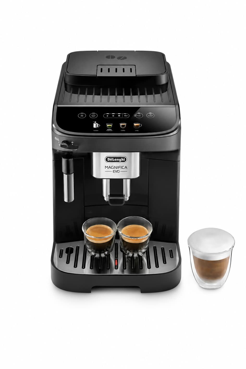 72856c47-e057-4ea5-8c49-efaf2aa38c3e.png ماكينة قهوة De'Longhi Magnifica Evo ECAM 290.21 B بـ4 وصفات بلمسة واحدة - الصورة 1