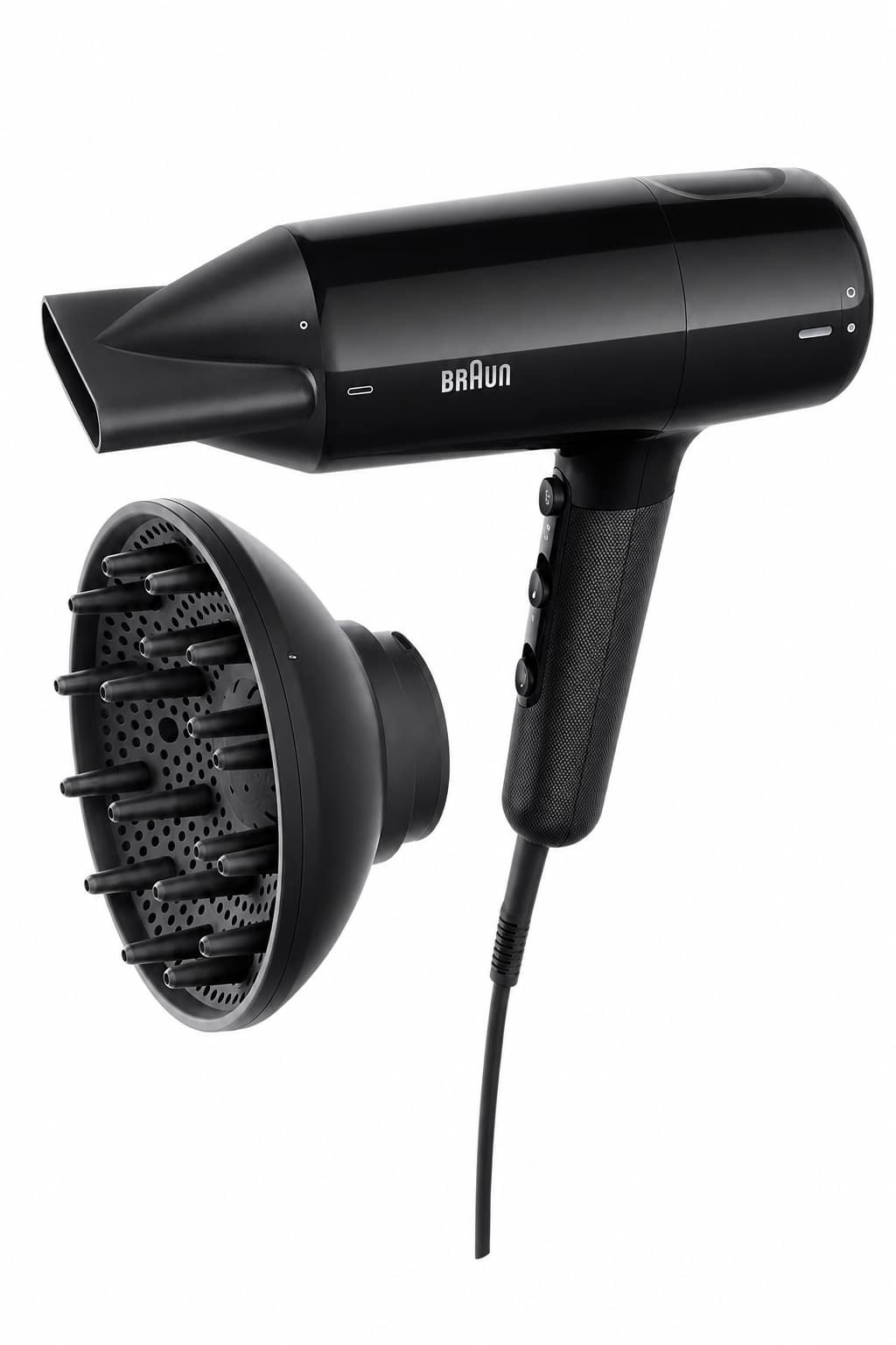 7702292e-d8a2-437d-aef2-1d5075cb0e00.png مجفف شعر Braun HD2.2 بقدرة 2200 واط مع تقنية IONTEC - BRHD225SDE - الصورة 1