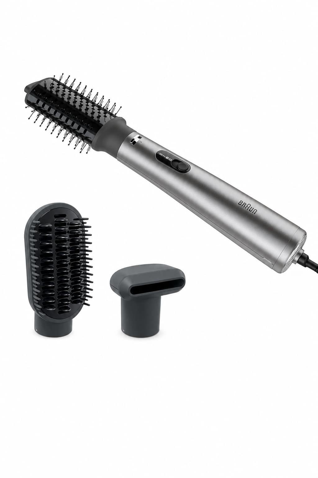 7d95f504-fa0d-4fac-992f-b59beb9f23df.png مصفف الشعر Braun AS 4.3 بقدرة 1000 وات مع تقنية Super Ionic وملحقين - الصورة 1