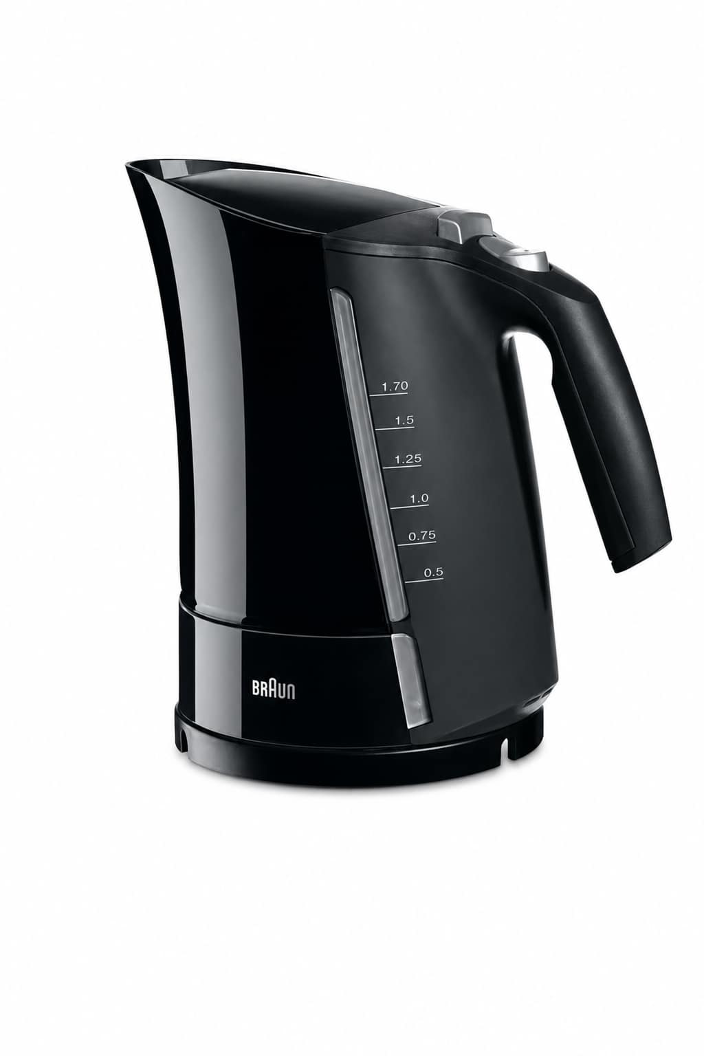 8f3d552b-fc64-4f7a-9672-4703dbfe6597.png غلاية مياه Braun MultiQuick 5 WK 500 بسعة 1.7L ونظام غلي سريع - أسود - الصورة 1