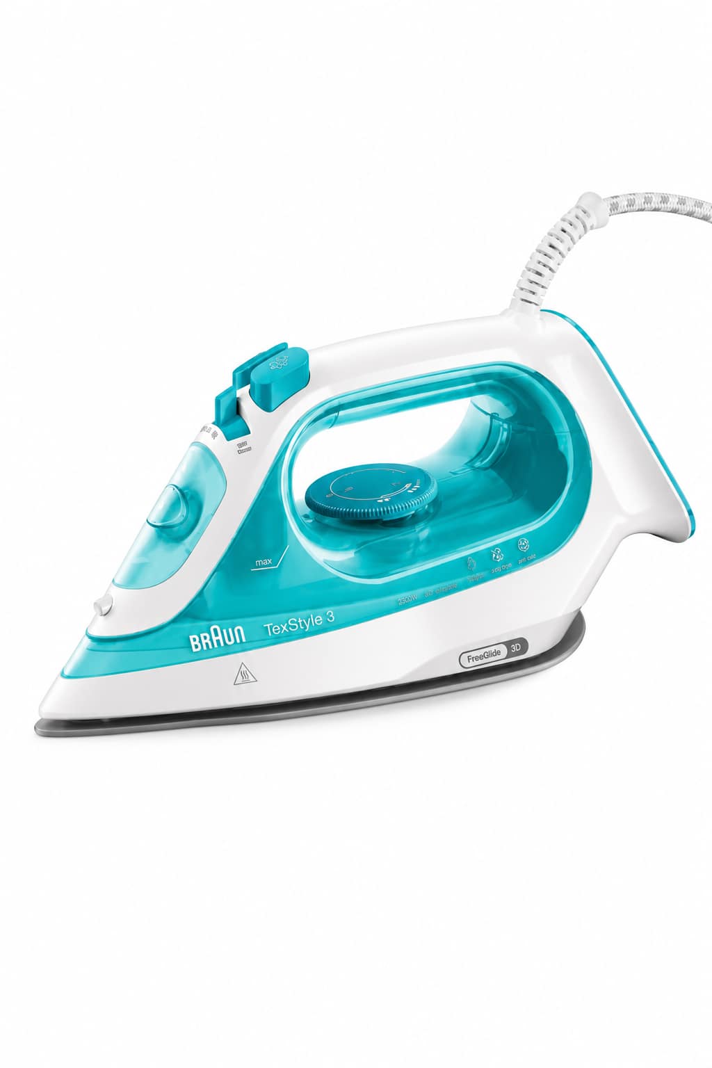 9e0b10a1-4d69-4bdf-8242-88336b9d614a.png مكواة بخار Braun TexStyle 3 SI3041GR بتقنية FreeGlide 3D 360° - الصورة 1