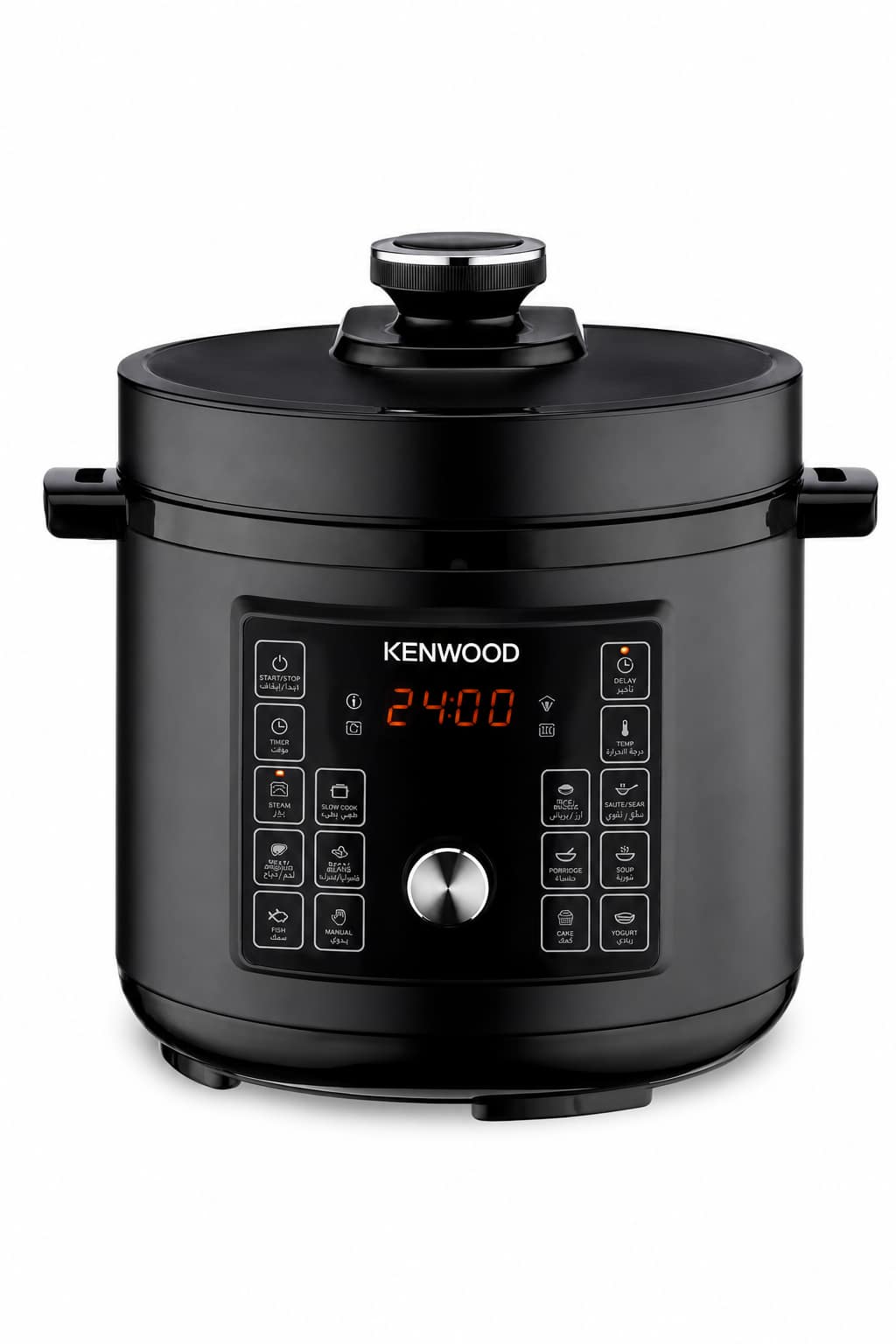 abda16d4-6e18-4f6f-a3c7-56c1d52206a8.png طنجرة ضغط كهربائية Kenwood PCM95.000BK متعددة الوظائف 16 في 1 بسعة 8 لتر - الصورة 1