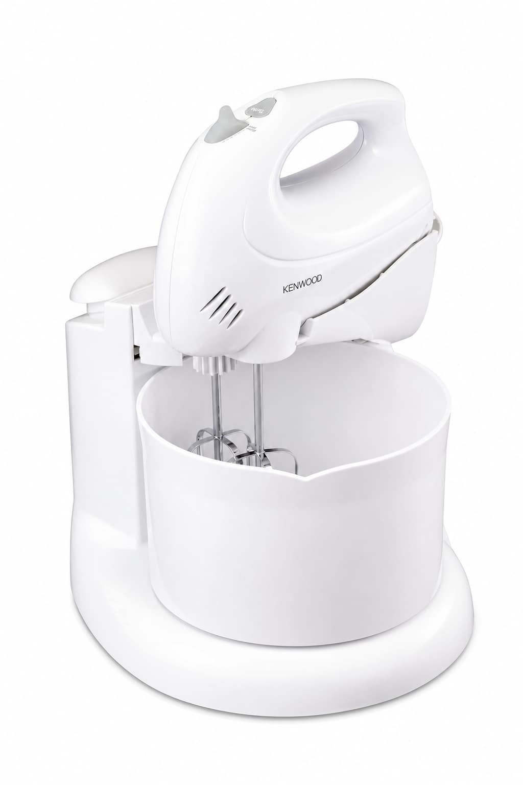 b69419a0-6968-454a-92b6-d17cdc5bd9d7.png مضرب يدوي مع حامل ووعاء دوار Kenwood HM430 بقدرة 250W و6 سرعات - الصورة 1