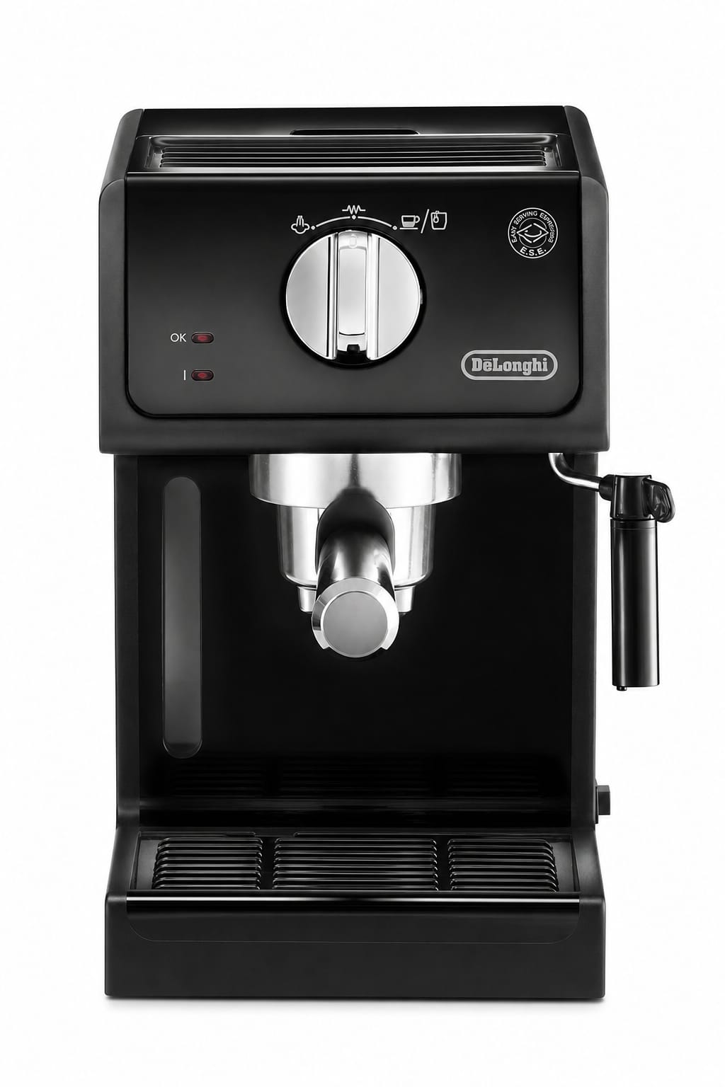 c1391eb3-11c0-40ca-959d-ba20b8077ff2.png ماكينة إسبريسو بمضخة De'Longhi ECP31.21 بضغط 15 بار وسعة 1.1 لتر - الصورة 1