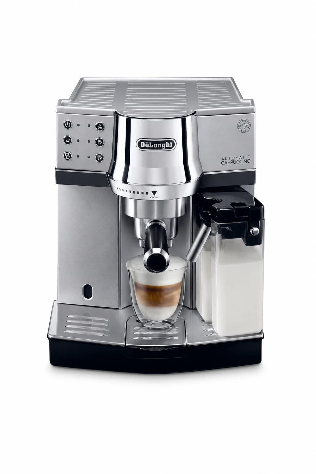 d7066de3-c46e-4978-a517-efde7f7f7d84.png ماكينة إسبريسو وكابتشينو De'Longhi EC850.M بضغط 15 بار ونظام Automatic Cappuccino - الصورة 1
