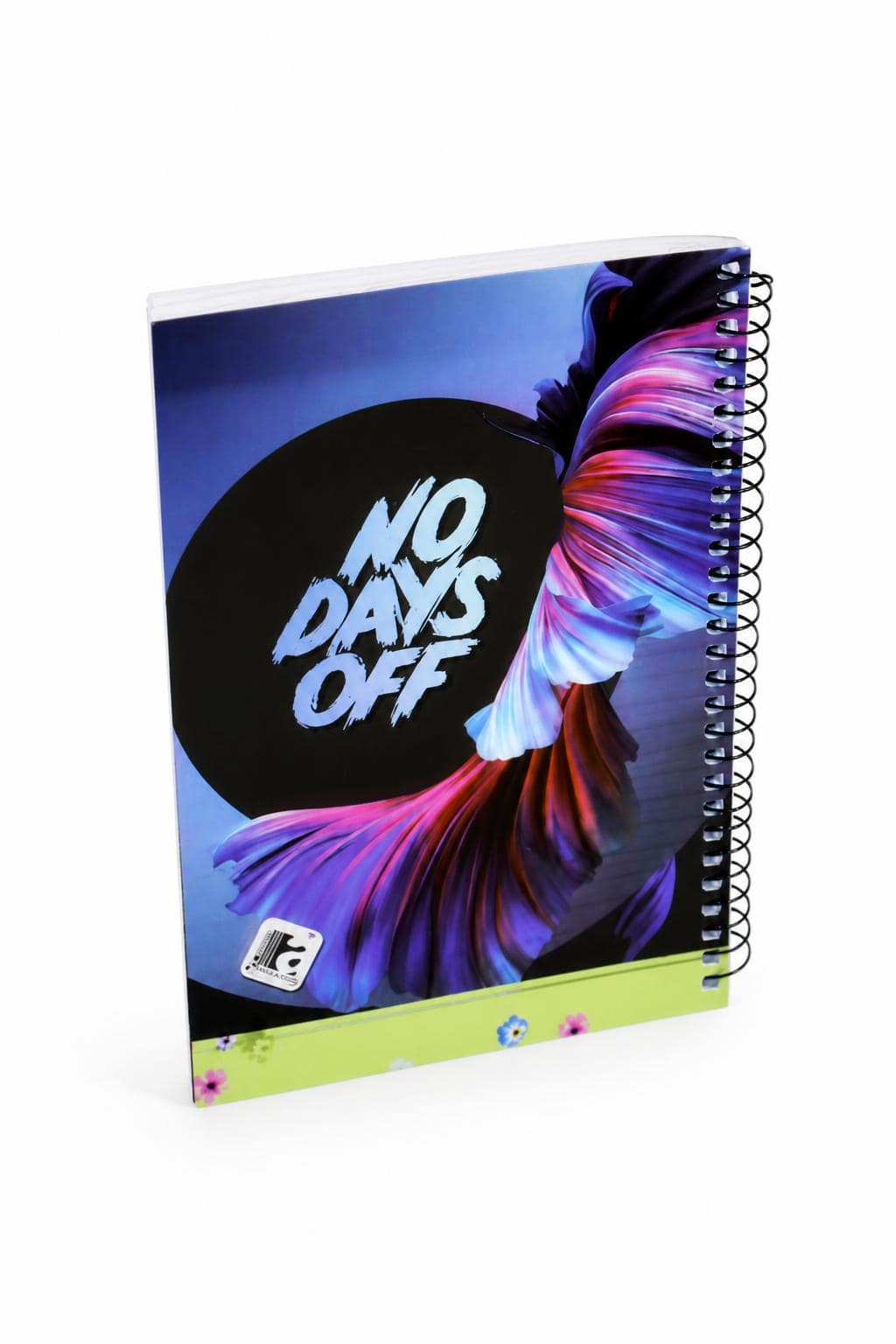 0025fb09-01ab-4fb1-a263-8cc07362008c.jpg دفتر أبو الذهب 140 ورقة قياس وسط بسلك جانبي - الصورة 1
