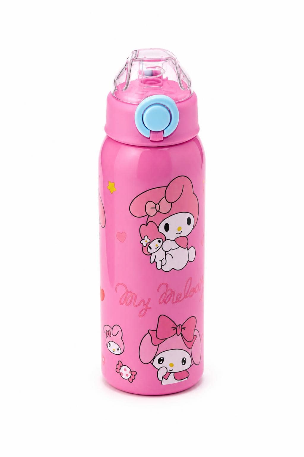01f36860-01cb-431e-85cb-a815be3a83a2.jpg مطرة بلاستيكية وردية مع كبسة ورسومات My Melody - 5715165 - الصورة 1