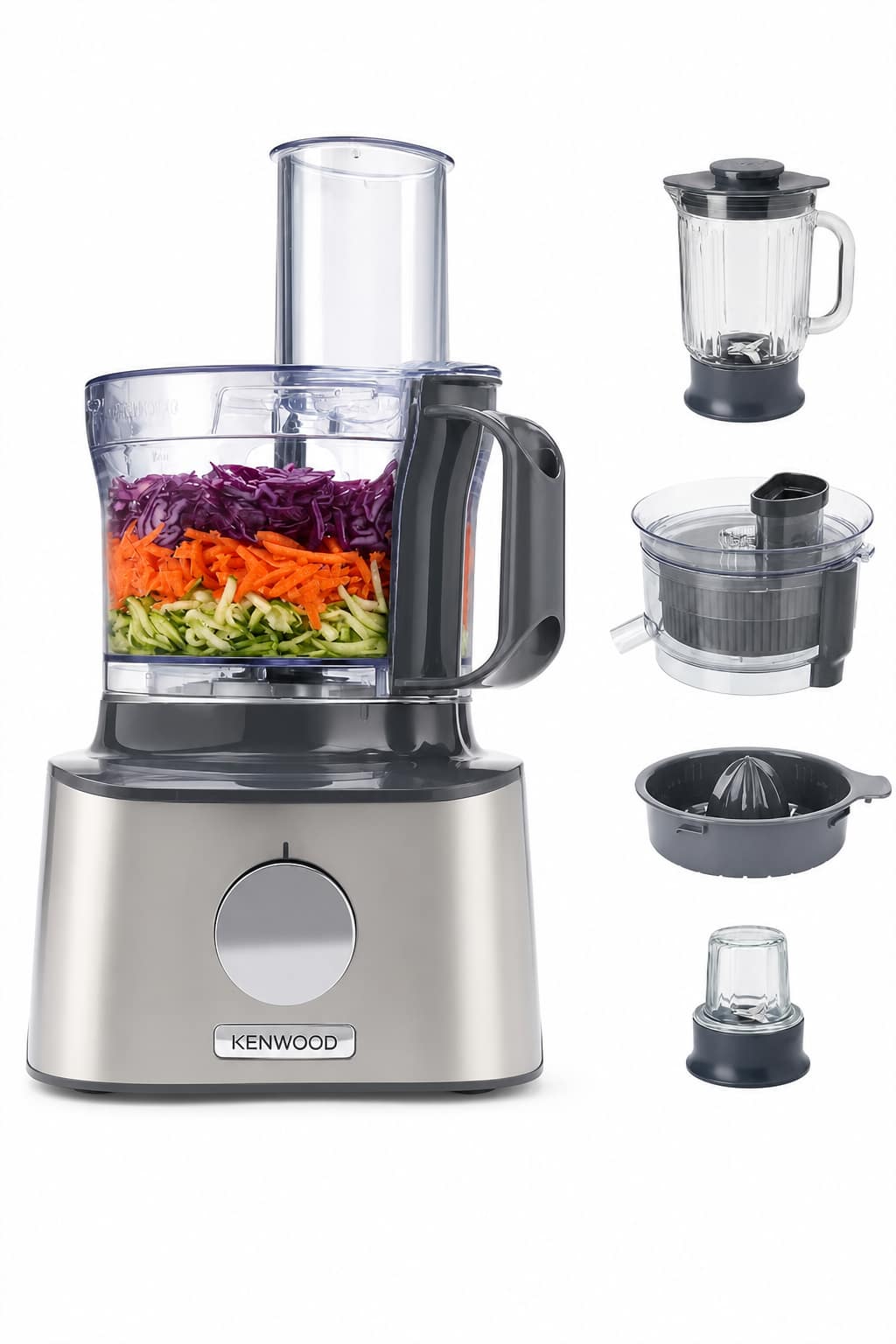 07f35caa-2abe-4fd4-bb9e-2159063e8765.png محضرة طعام Kenwood Fdm307Ss بقدرة 800 واط وسعة وعاء 2.1 لتر - الصورة 1