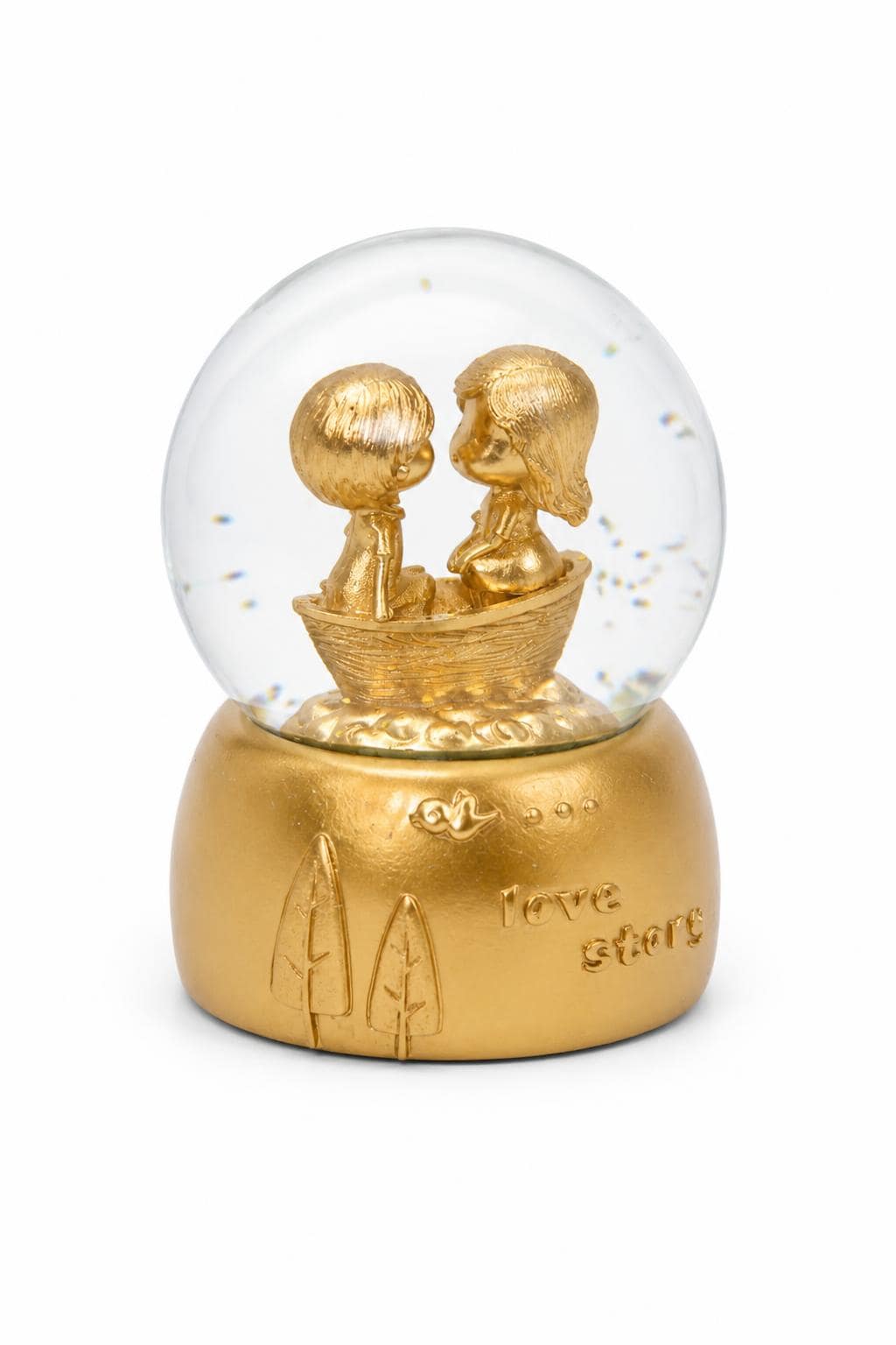 08bc9436-2bda-4b7a-b6e8-c708cd491968.jpg كرة ثلج كبيرة تعمل بالبطاريات بتصميم Love Story - 10324 - الصورة 1