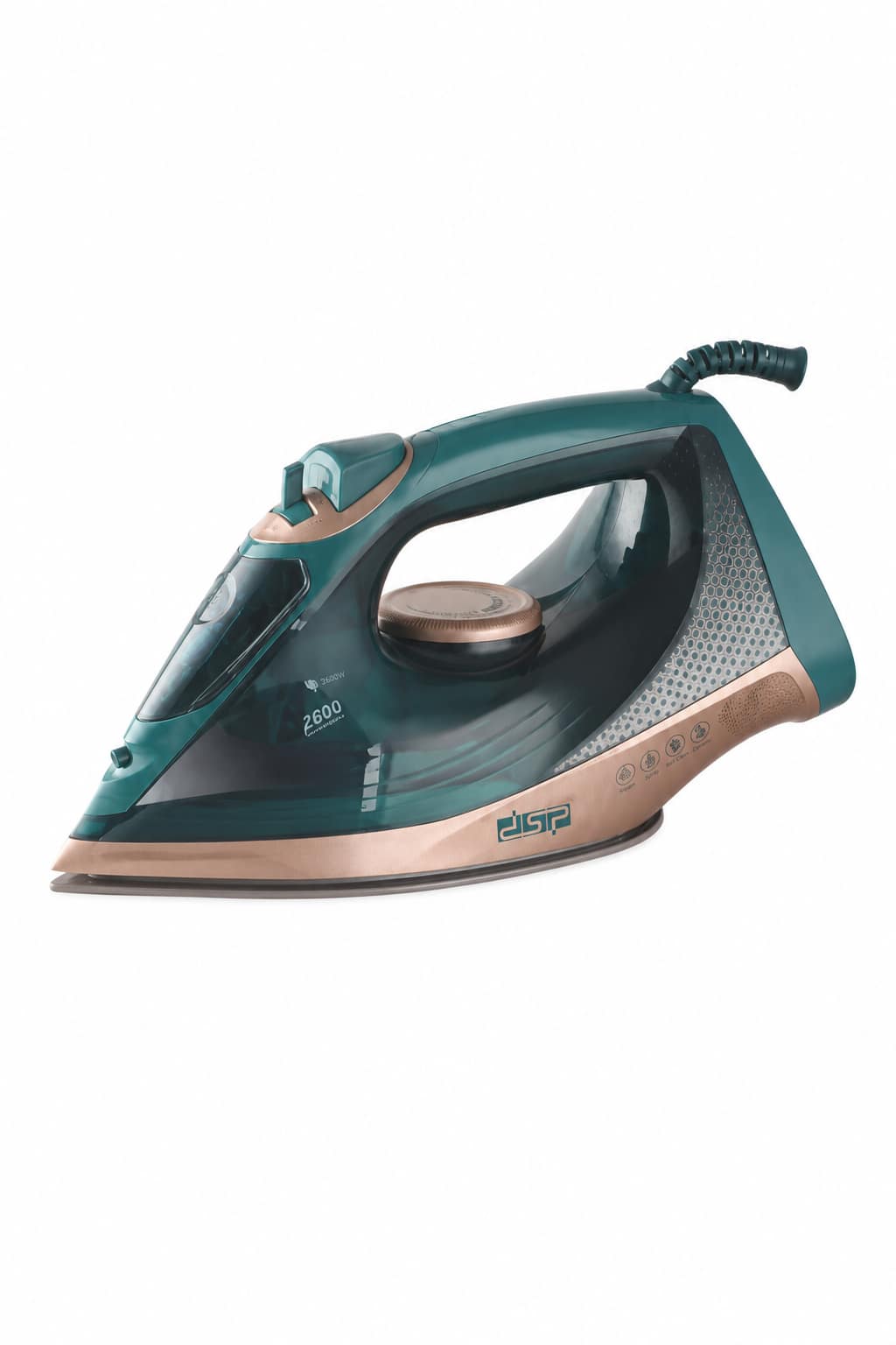 0a1cf7e8-156f-4f1f-8703-c9222aca44fa.png مكواة بخار DSP KD1351 سيراميك 2200 Watts وخزان 330 ml - الصورة 1