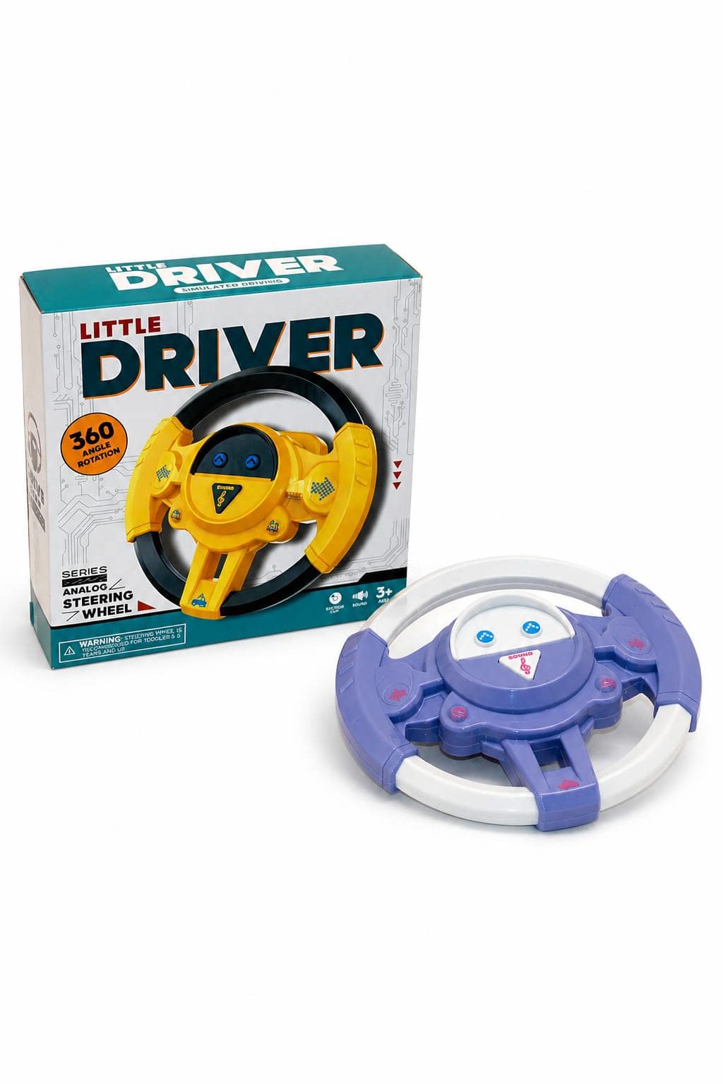 0a673659-208e-4c98-98f8-44fc9838ee96.jpg دركسيون موسيقى للأطفال LITTLE DRIVER 360 - موديل 5632488 - الصورة 1