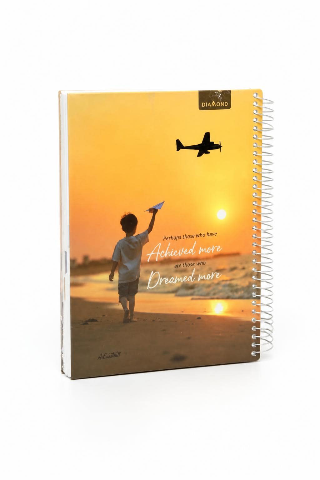 0b60285a-8415-48dd-b6f6-2a11d12b8f3f.jpg دفتر الأديب هارد كفر بسلك قياس كبير 200 ورقة - 12746 - الصورة 1