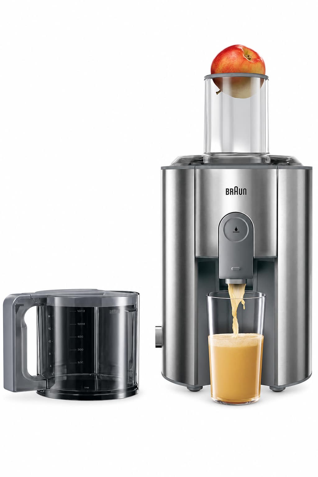 11ad7b61-bd79-4e4c-834e-6411f5ab804f.png عصارة فواكه وخضروات Braun Multiquick 7 J700 بقدرة 1000 واط وفتحة 75 مم - الصورة 1