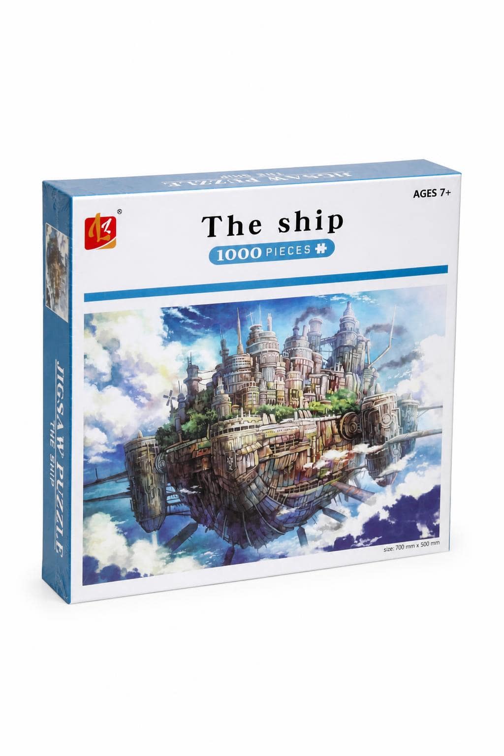 12e093df-3ff1-446e-8578-685e3740f91c-2.jpg لعبة بزل The ship 1000 قطعة لعمر 7+ - موديل 9730655 - الصورة 1