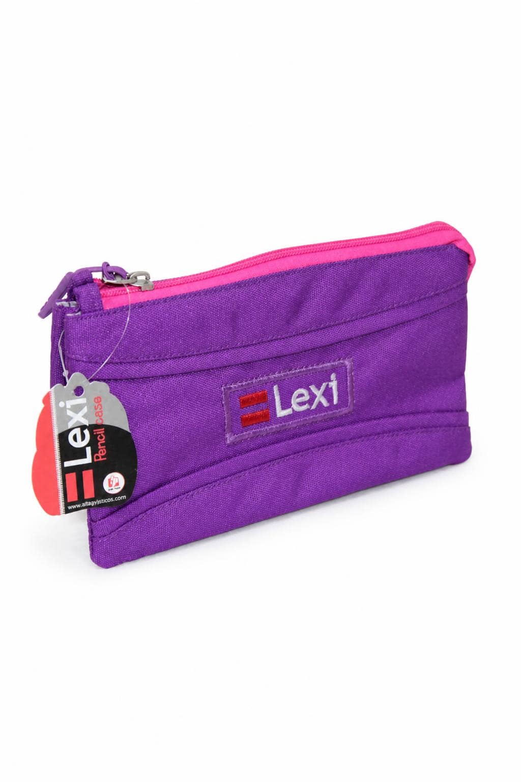1b0eac93-4b68-4a8b-ba6d-d4c1263905a1.jpg مقلمة Lexi قماشية مثلثة بسحاب واحد - 9125/8367143 - الصورة 1