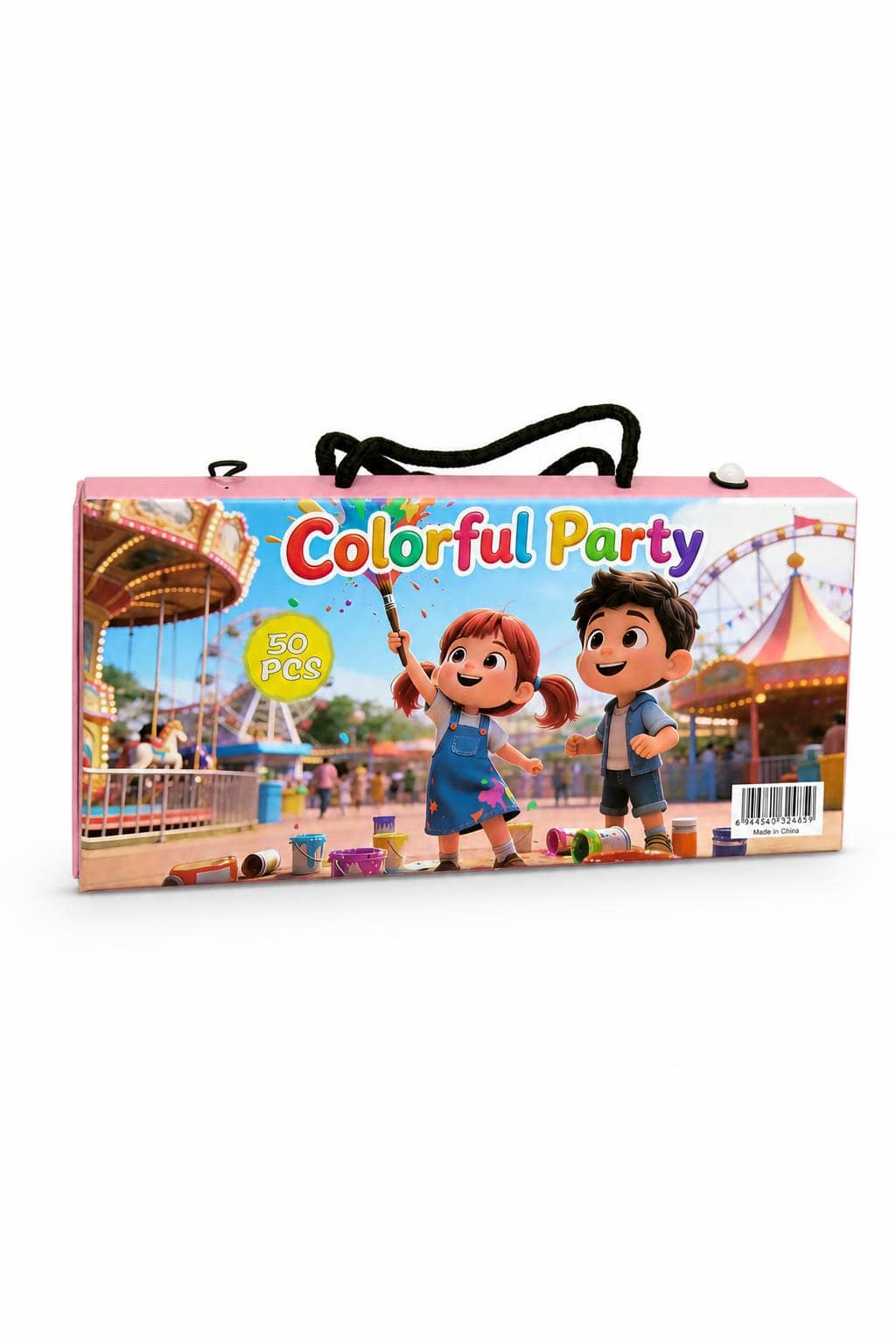 1bb46f52-25d5-425b-b6e1-0bf6e0431d00-1.jpg حقيبة ألوان فنية Colorful Party 50 لون - موديل 7779697 - الصورة 1