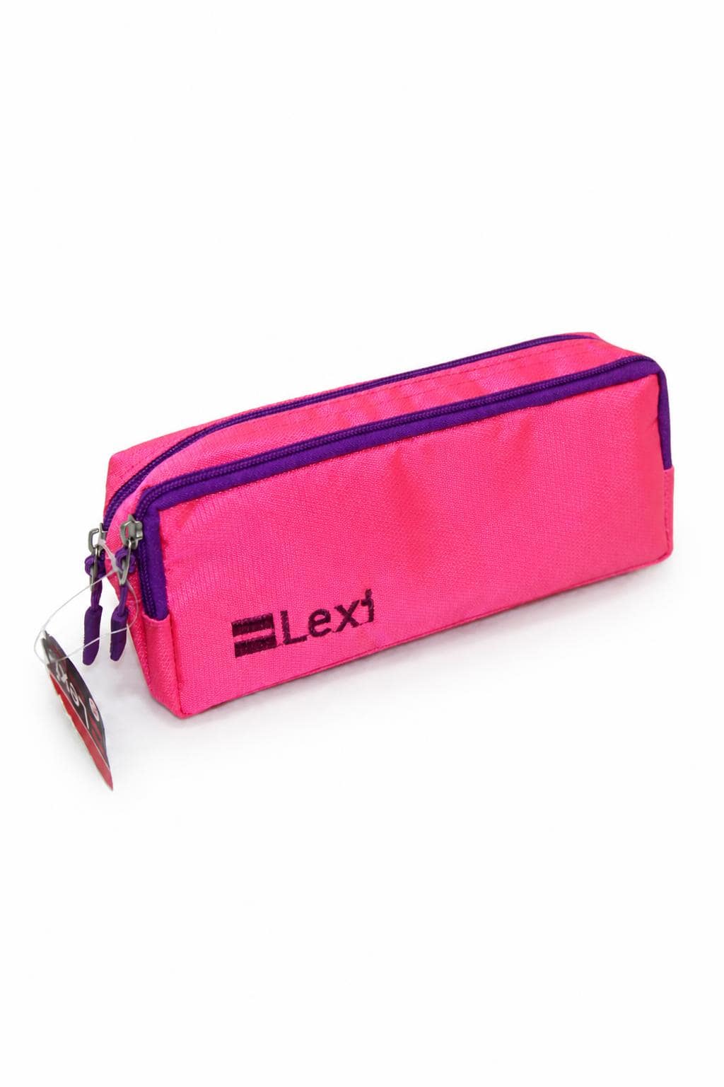 1bedf929-5f11-406b-a13a-49a7bb54d5be.jpg مقلمة Lexi مدرسية قماشية بسحابين - موديل 9141 - الصورة 1