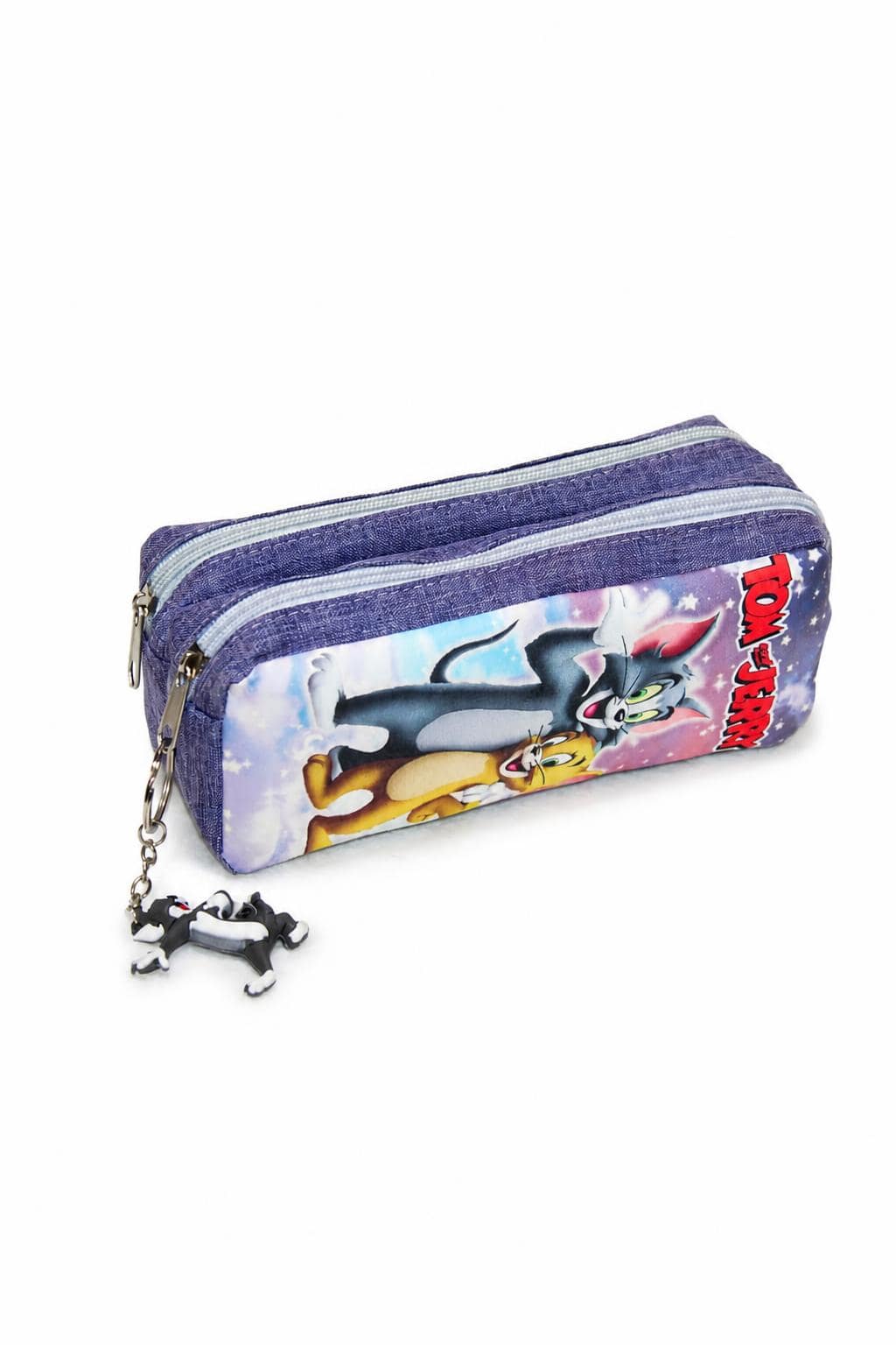 1c4da17c-17ab-4498-a9f0-c0ab3544eb63-1.jpg مقلمة مدرسية قماشية بسحابين وتعليقة Tom and Jerry - 6092218 - الصورة 1