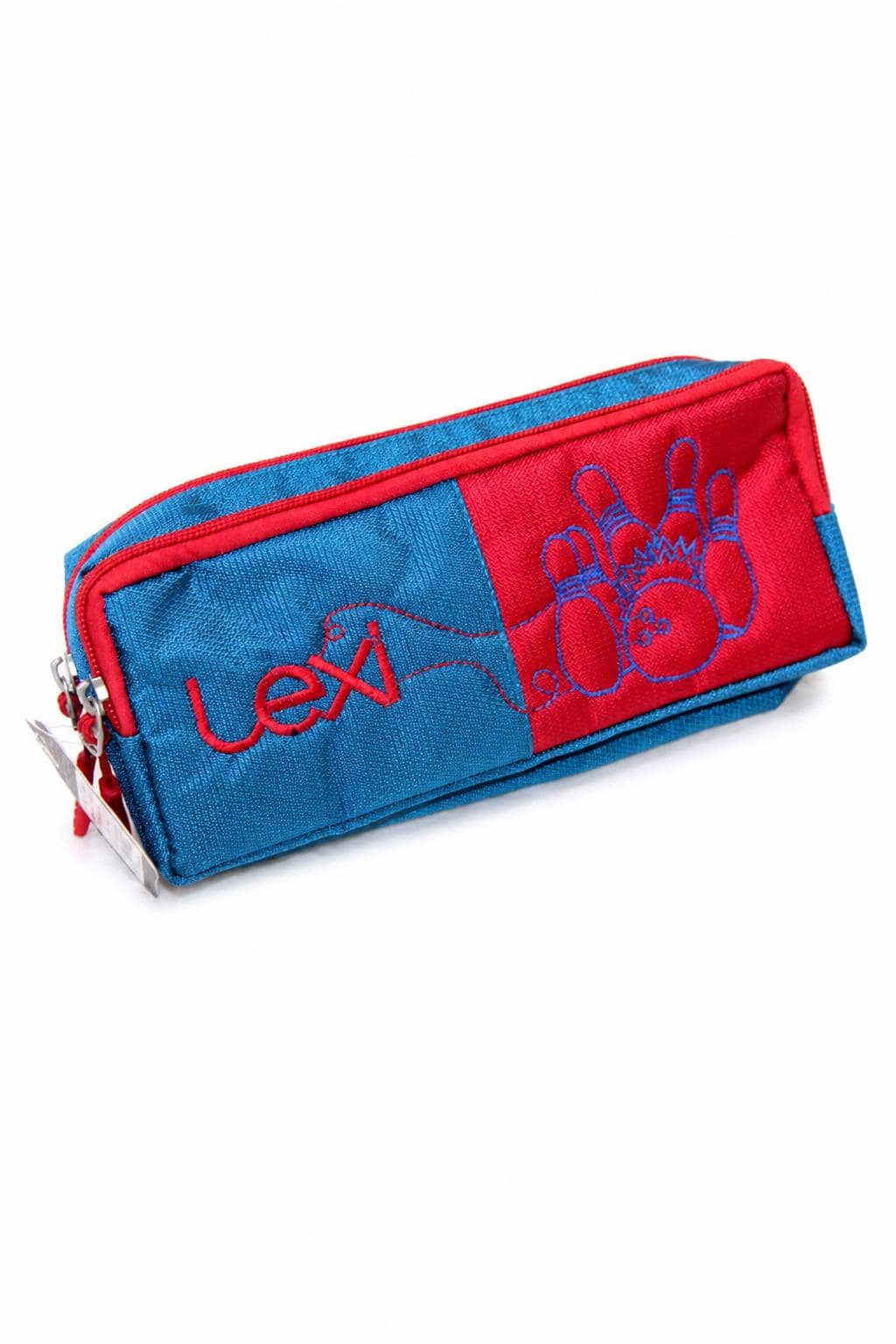 1c9b556a-0f9b-4dd3-9016-012b0a048766.jpg مقلمة مدرسية Lexi قماشية بسحابين - موديل 9142 - الصورة 1