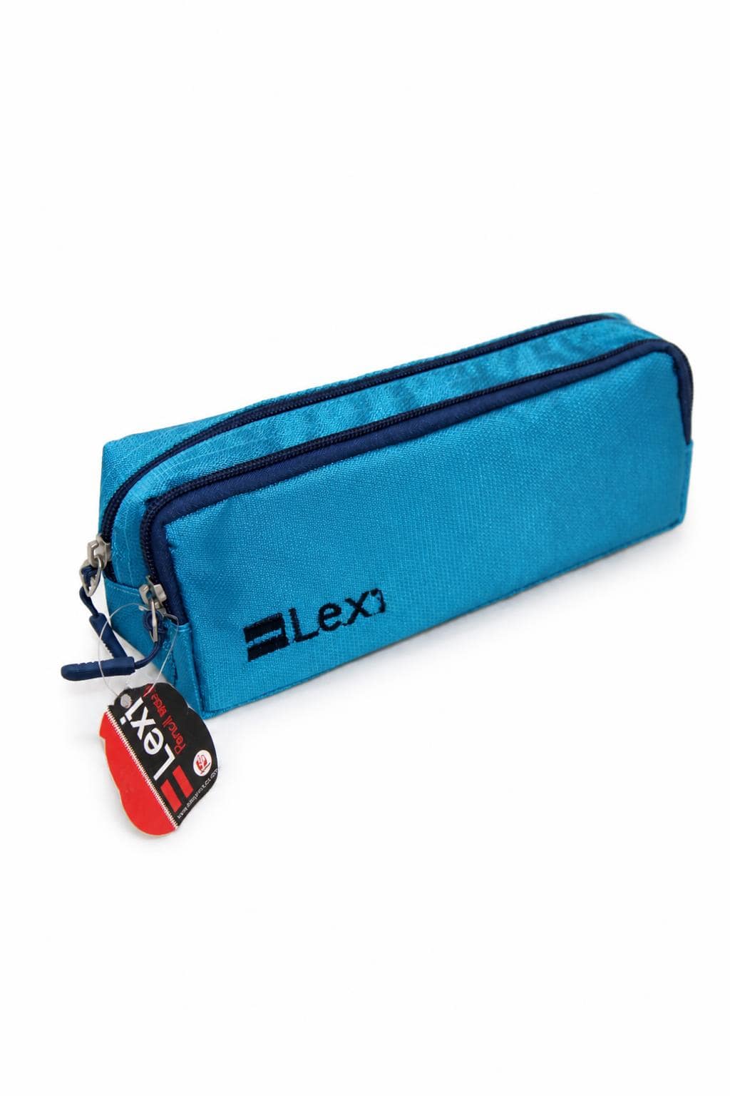 2925d3c4-7d29-4b88-9928-b70c6c758c7d.jpg مقلمة Lexi مدرسية قماشية بسحابين - موديل 9141 - الصورة 1
