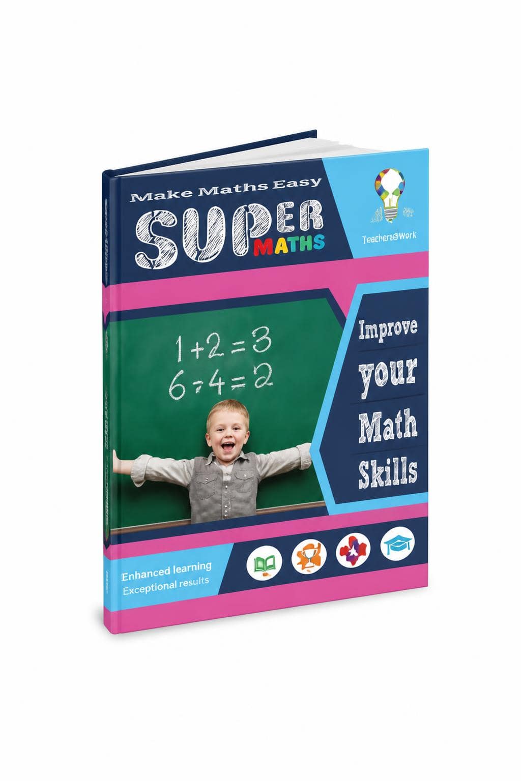 29b57fcd-7387-4028-9459-098e9c8ae552.jpg كتاب Super Mind Math Skills للروضات - موديل 816 - الصورة 1