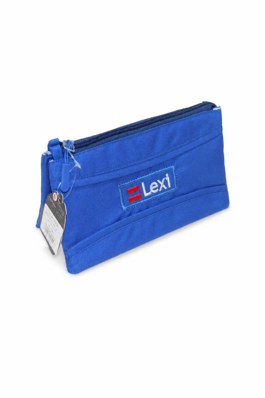 2aad0d37-af23-4990-948f-5de8c4e0d9d9.jpg مقلمة Lexi مدرسية قماشية مثلثة بسحاب واحد 9125 - الصورة 1