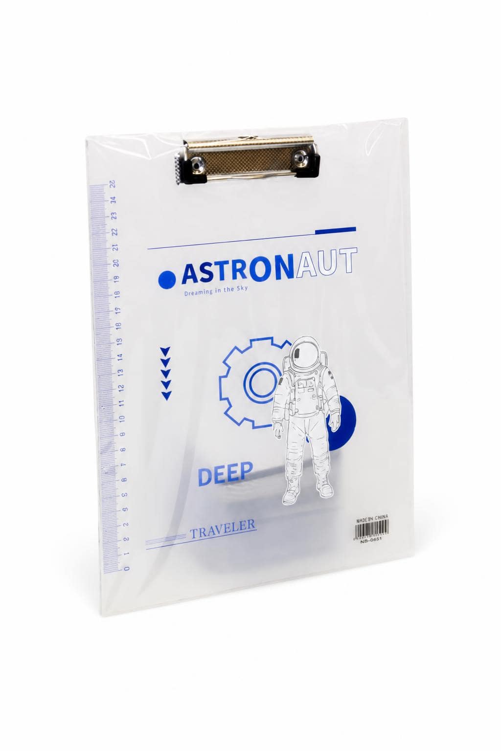 2c14b2a8-ca2b-465b-bdd2-4583424fe0cb-1.jpg مسند ورق A4 بلاستيكي بملقط معدني ASTRONAUT - 7264684 - الصورة 1