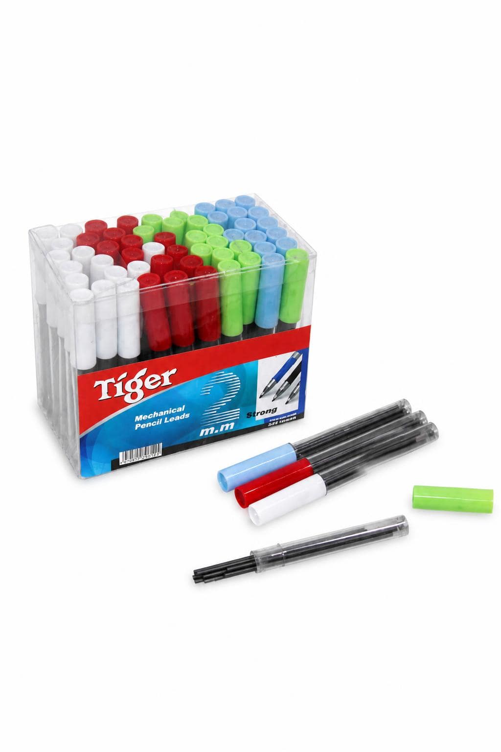 2d89c929-ba85-4f79-a190-3d7206ad1d3a-2.jpg علبة بوز Tiger 2 ملم لأقلام الميكانيكال - موديل 5158 - الصورة 1
