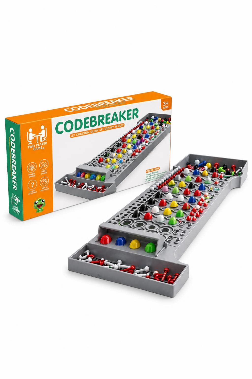 2e52fe79-7f0a-4d0d-bb49-b7e781af1d39.jpg لعبة ذكاء Codebreaker لفك الشفرات بالألوان - موديل 4884759 - الصورة 1