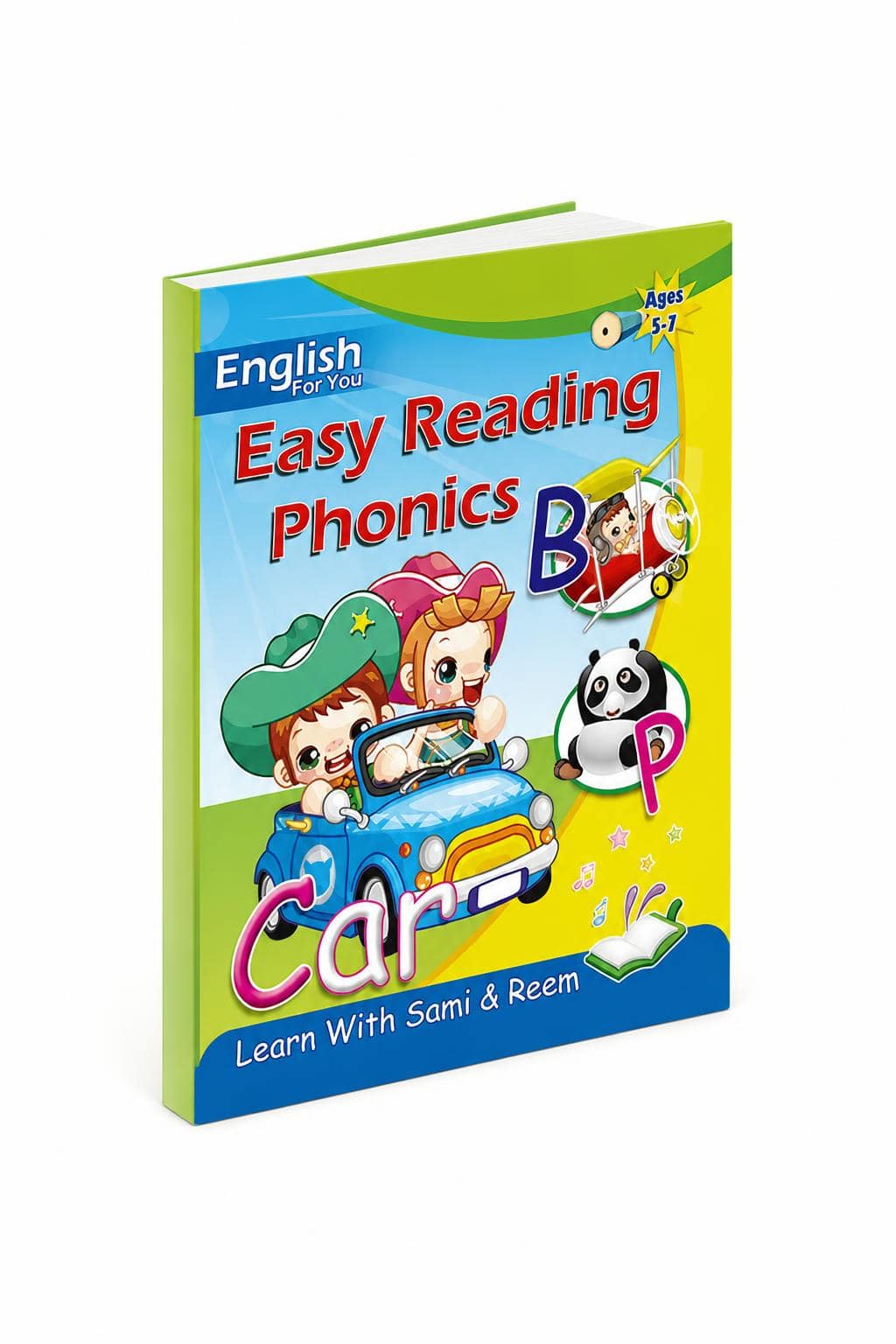 3396194e-0dca-43fe-adac-26b1b2c27a78.jpg كتاب Easy Reading Phonics للأطفال 5-7 - موديل 907 - الصورة 1