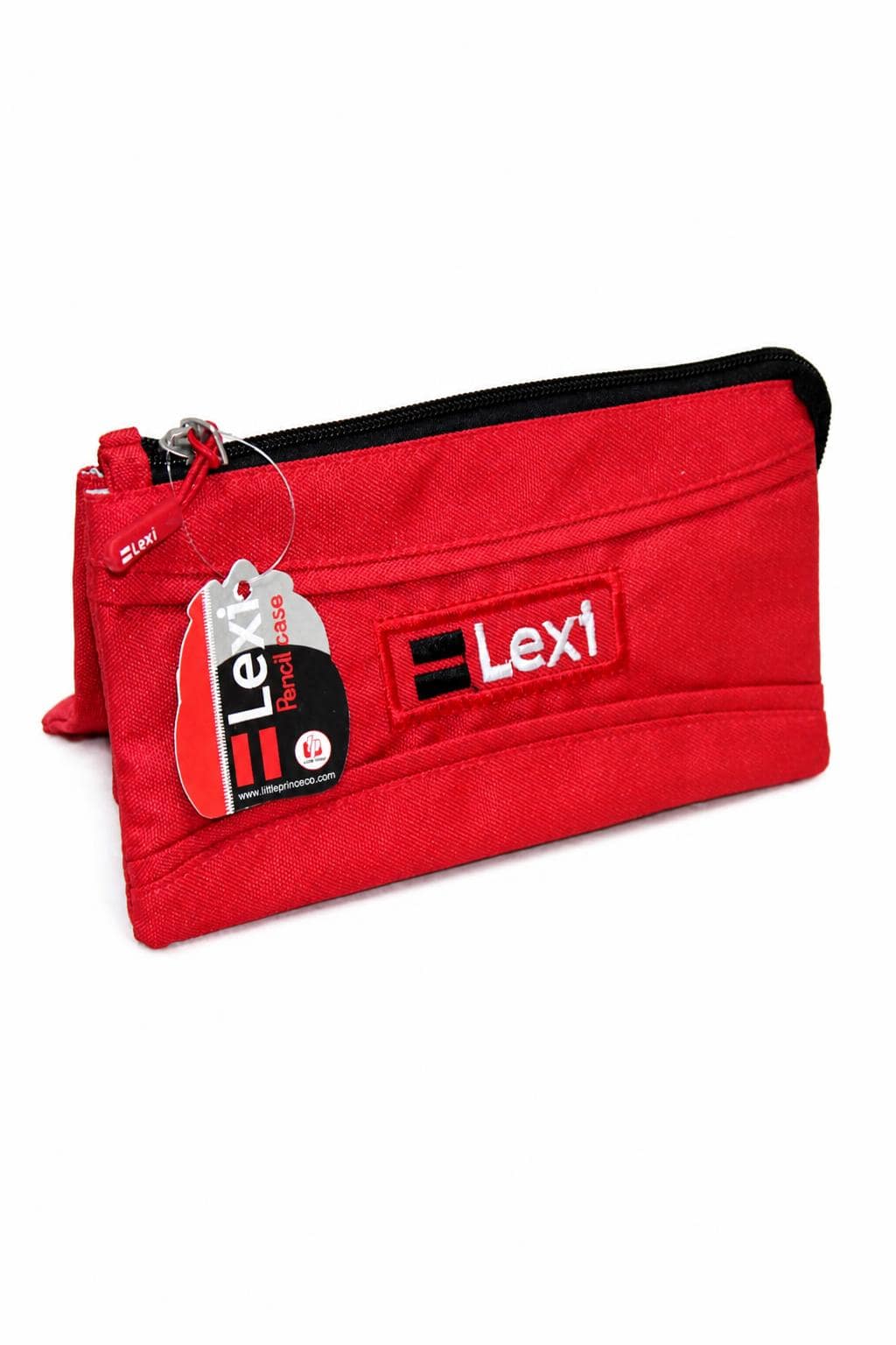 353cf2e9-9ccf-4de4-a2a6-173c3b2bca5b.jpg مقلمة Lexi قماشية مثلثة بسحاب واحد - موديل 9125 - الصورة 1