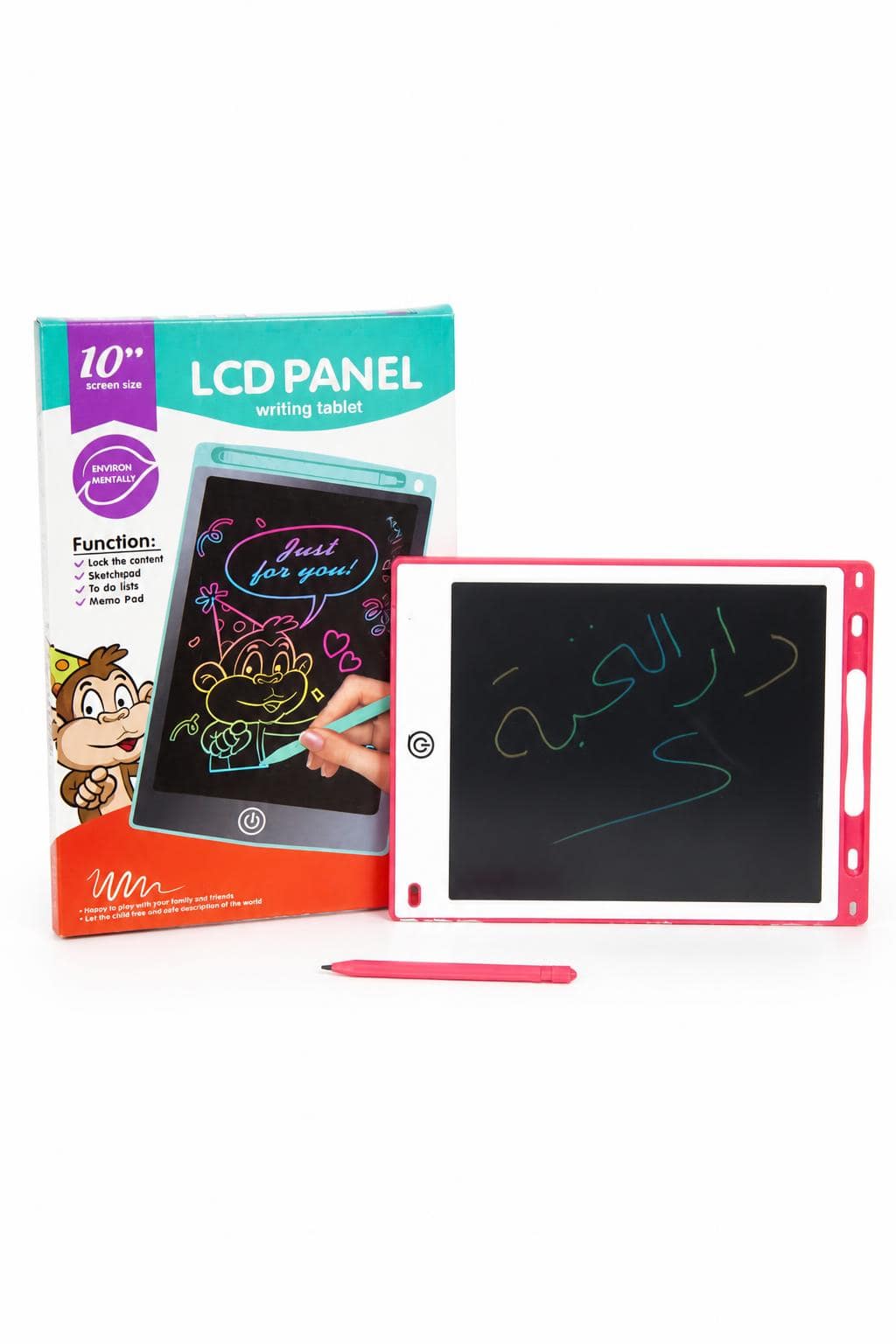 3664d90d-edec-49e9-8a7b-8c6af49c2a96.jpg تاب تدريب ورسم ذكي LCD مقاس 10 إنش - موديل 5987383 - الصورة 1