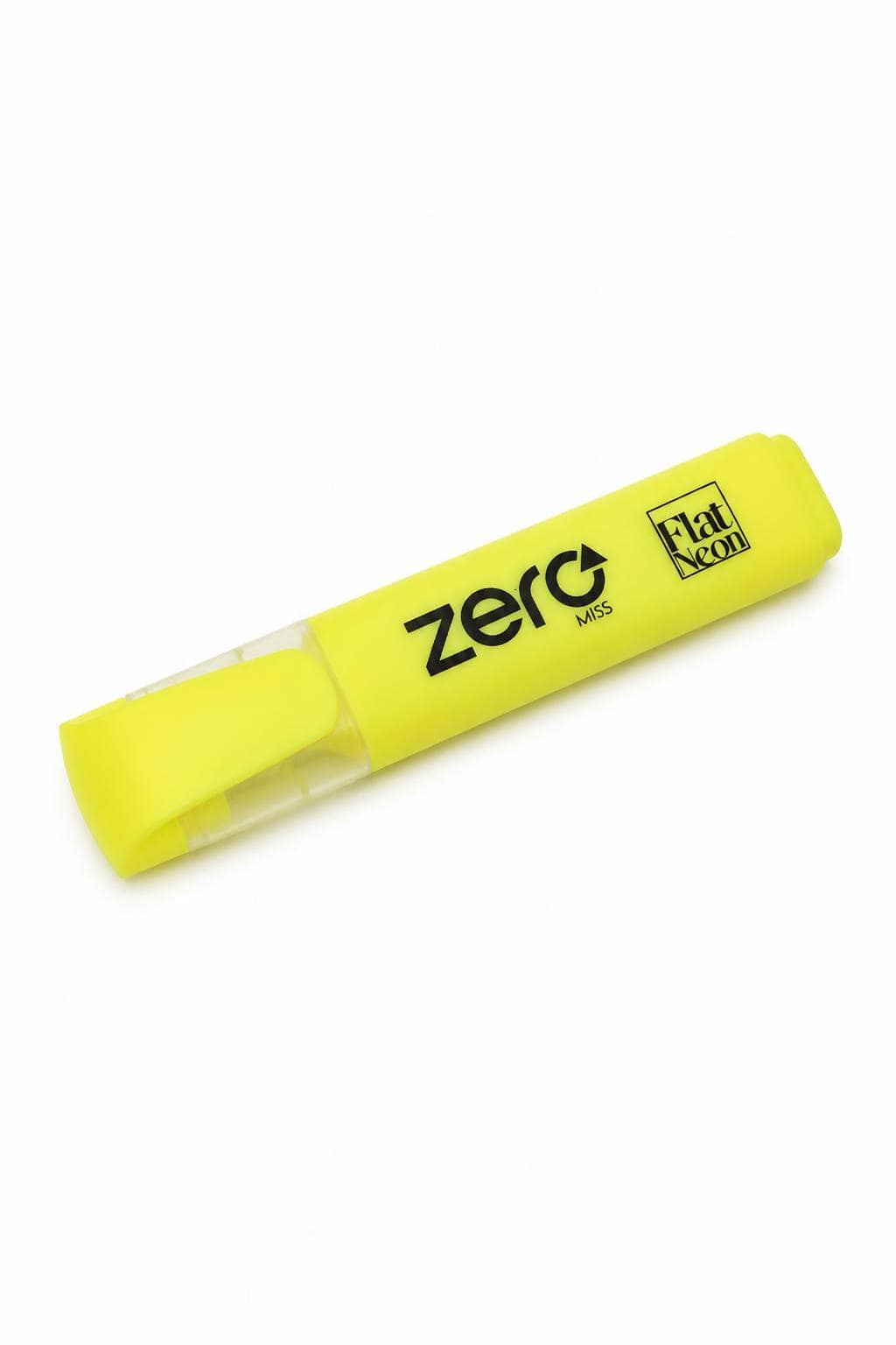 37b80f3a-6284-4110-96cf-9375fdfbad60.jpg قلم هاي لايتر zero MISS Flat Neon أصفر - موديل 16471 - الصورة 1