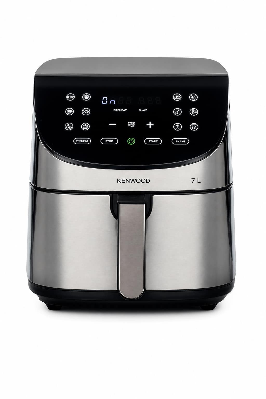 39482f51-fb7f-460c-8f8c-7971d5d65a6a.png قلاية هوائية رقمية Kenwood HFM80.000SS بسعة 7 لتر و1800 واط مع Max Crisp - الصورة 1