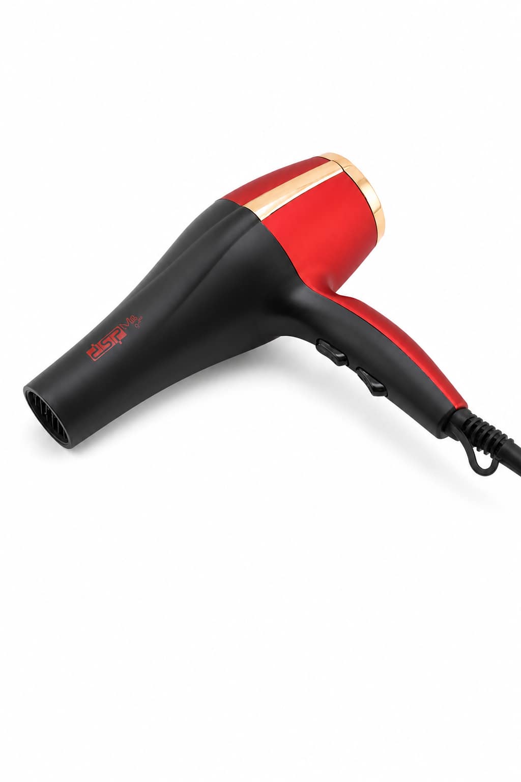 3c42a793-60d0-4ee7-b457-41b945d184ec.png مجفف شعر DSP 30393 بقوة 1600W و3 سرعات - أحمر - الصورة 1