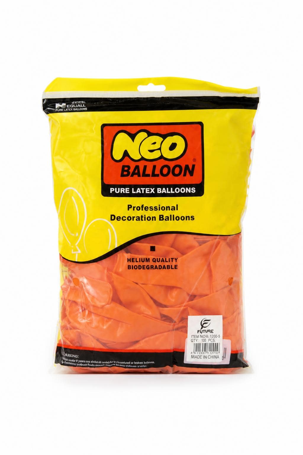 407eabd5-4eb3-4234-9c40-31220c00d4e5.jpg كيس بالونات Neo Balloon لاتكس برتقالي 50 قطعة - 3420090 - الصورة 1