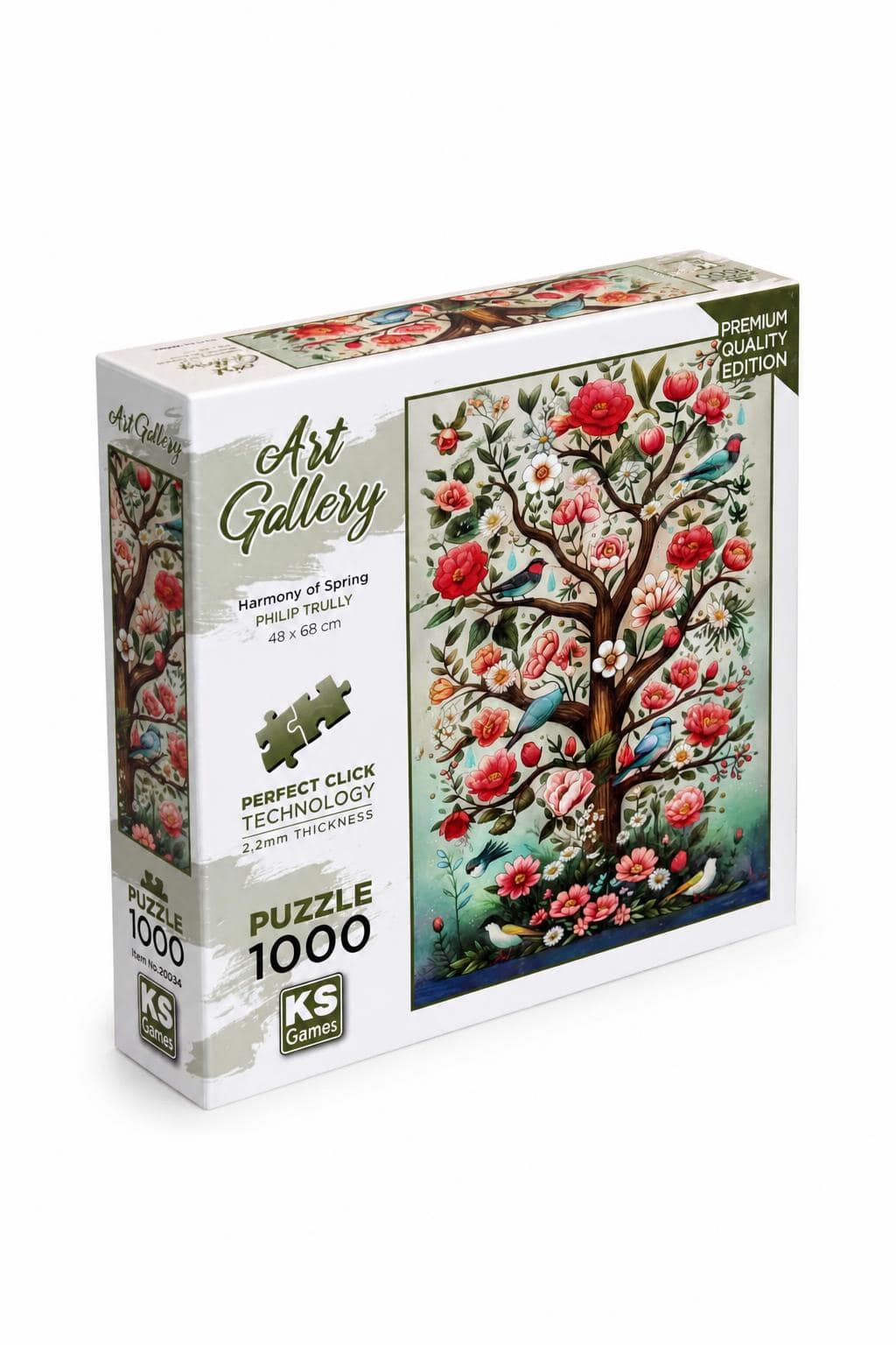419cc3c3-40b8-40e3-9eda-901ca801499b.jpg أحجية KS Games Harmony of Spring 1000 قطعة - موديل 12445 - الصورة 1