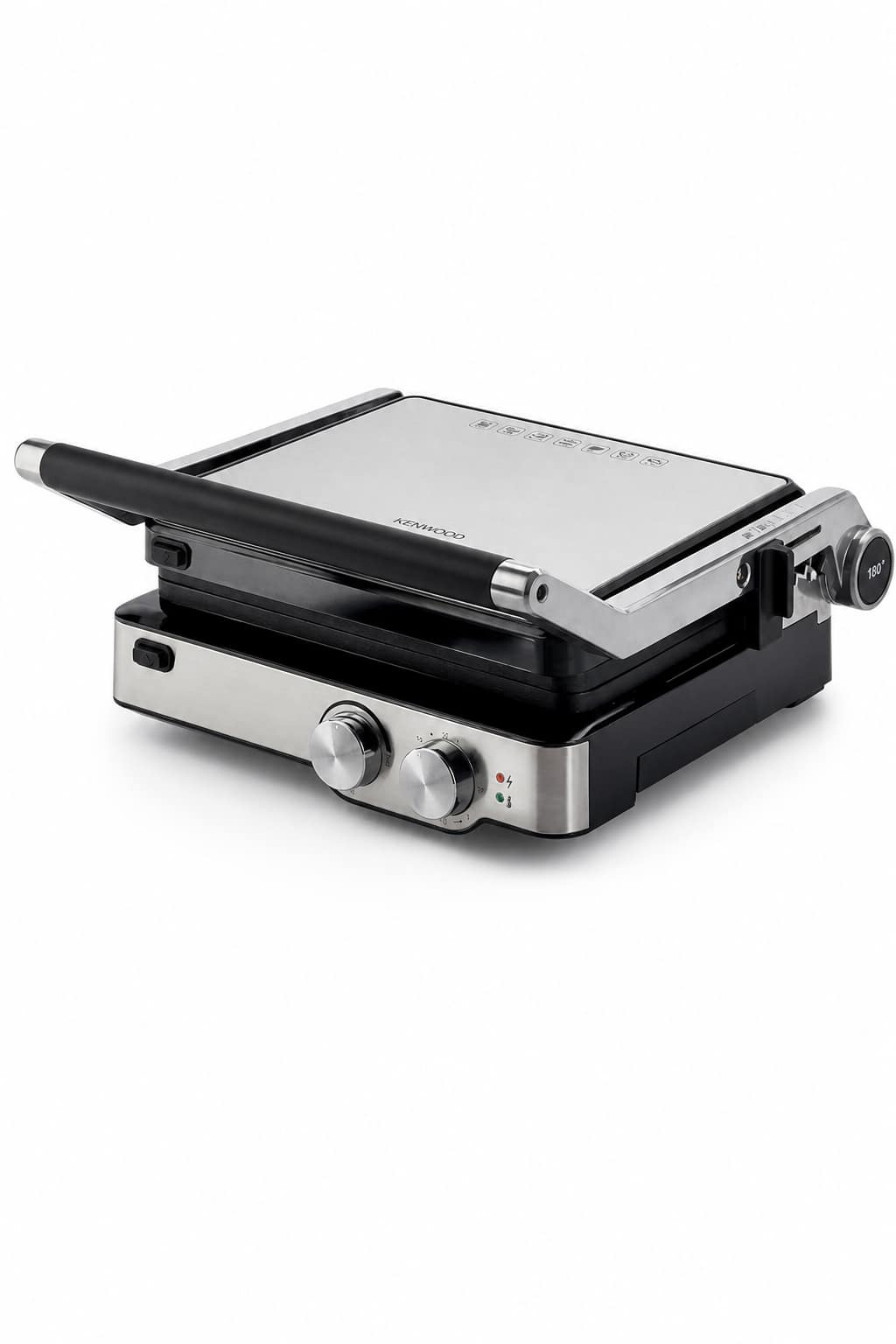 487ae64b-7e3b-4cf1-801f-65db1e701f9f.png شواية توستر كينوود Kenwood HGM 80.000 SS بقدرة 2000 واط وفتح 180° - الصورة 1