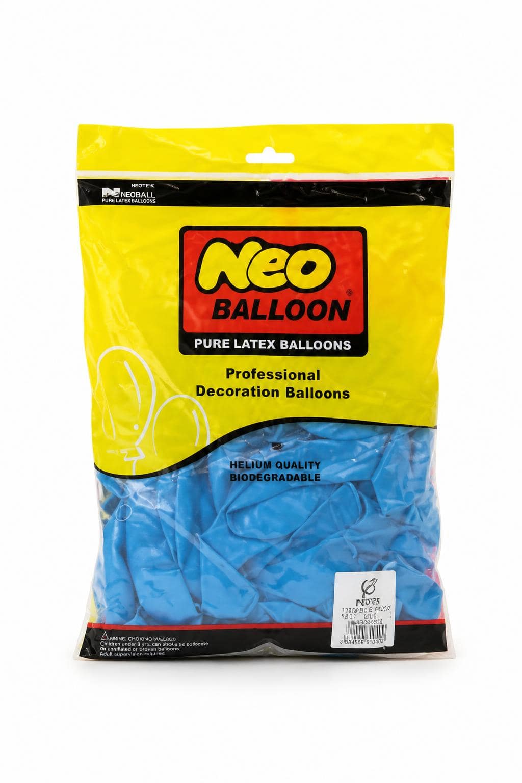 48835006-5271-41ec-9e7a-ff80a49104d0.jpg كيس بالونات Neo Balloon لاتكس أزرق 50 بالون - موديل 14654 - الصورة 1