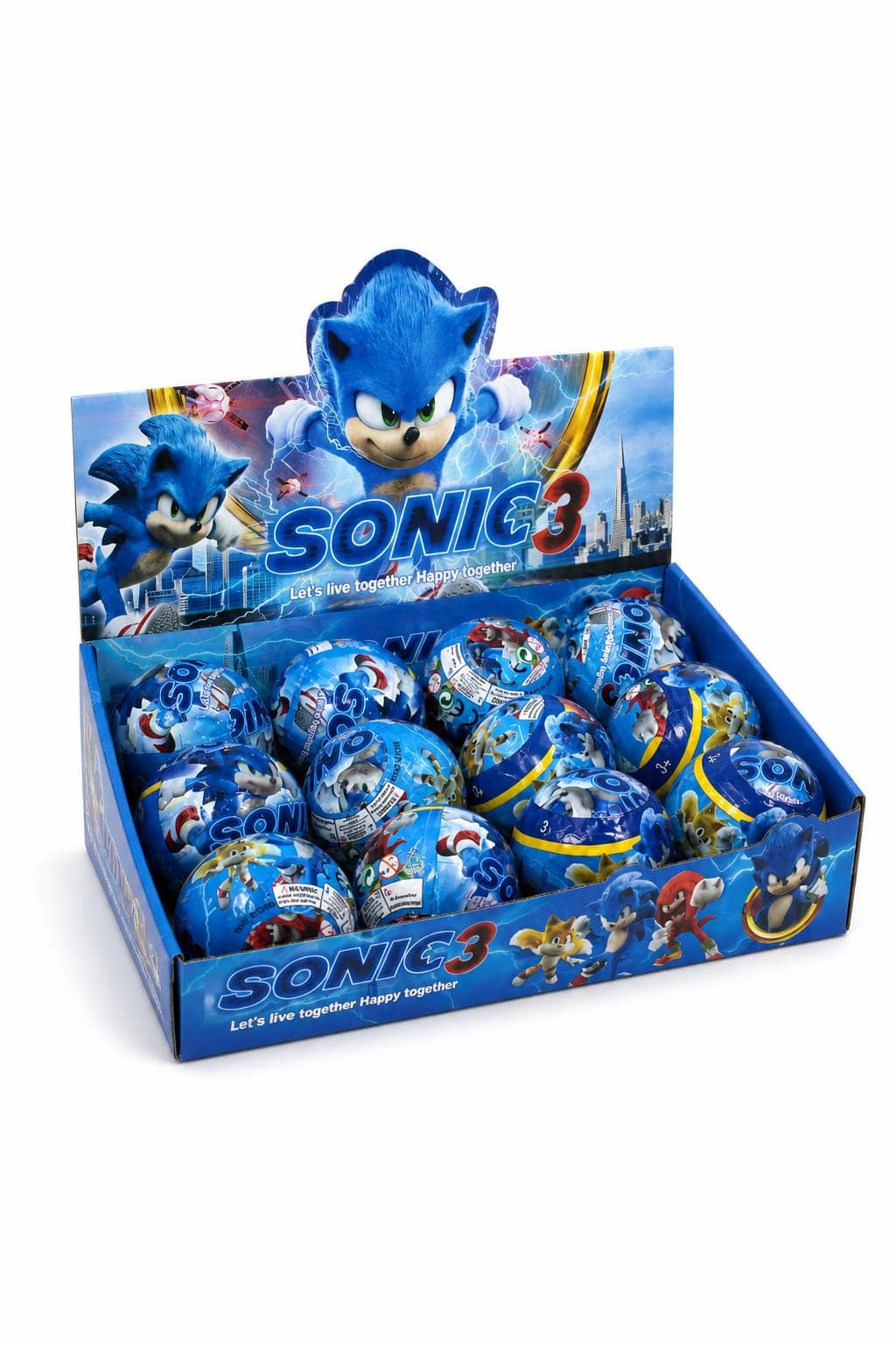 4b147ce0-1df4-48ba-9016-b2752bef3505.jpg بيضة ألعاب مفاجآت بتصميم SONIC 3 - موديل 11203 - الصورة 1