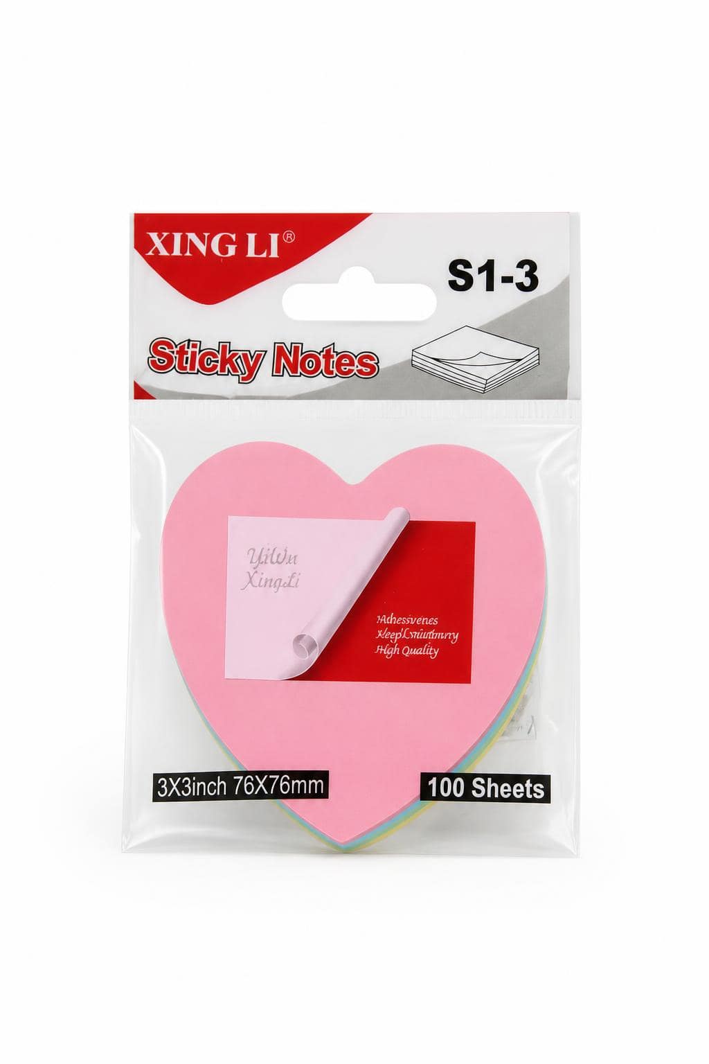 531414fc-41ef-404b-9b43-026d7f3eaa6f.jpg ورق ملاحظات لاصق KANG LI مارشميلو 100 ورقة - 11881 - الصورة 1