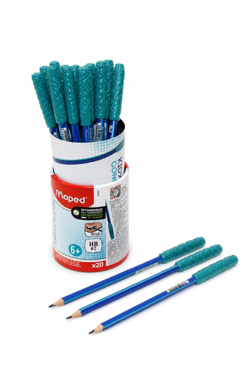 535a01a8-e987-4109-a008-f50f685dae73.jpg أقلام رصاص Maped HB #2 مع طرف للعض 20 قلم - 5218238 - الصورة 1